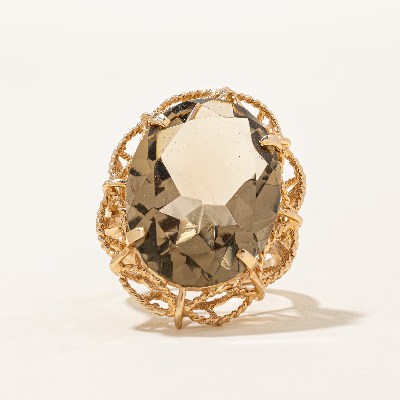 Citrine Cocktail Ring | 16.00ct | SZ 6 |