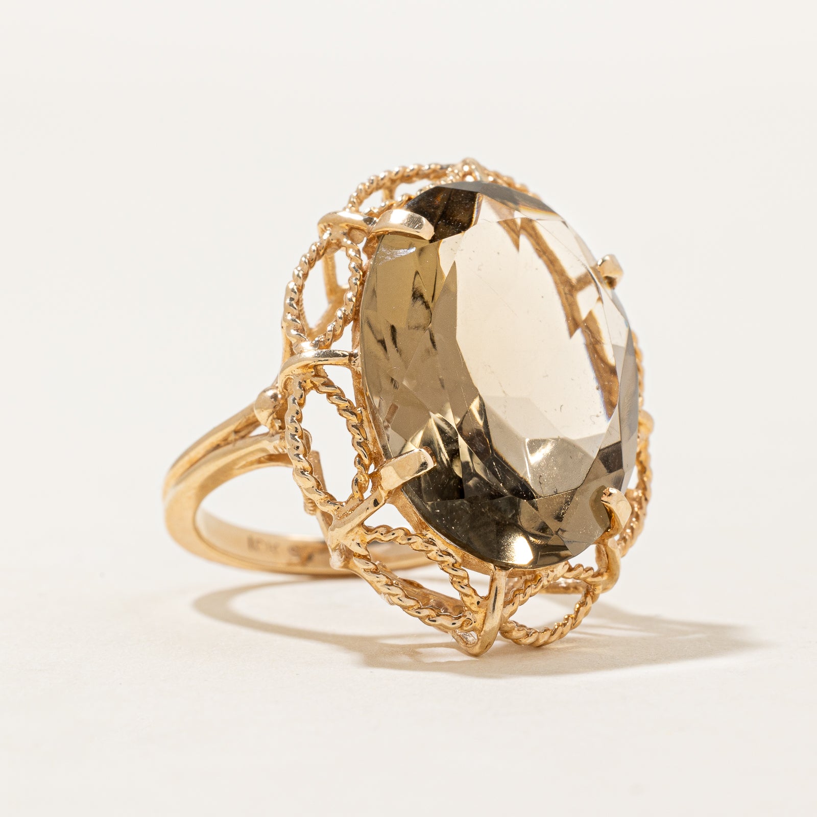 Citrine Cocktail Ring | 16.00ct | SZ 6 |