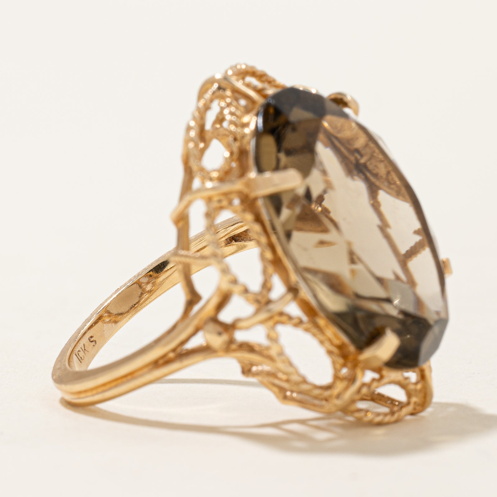 Citrine Cocktail Ring | 16.00ct | SZ 6 |