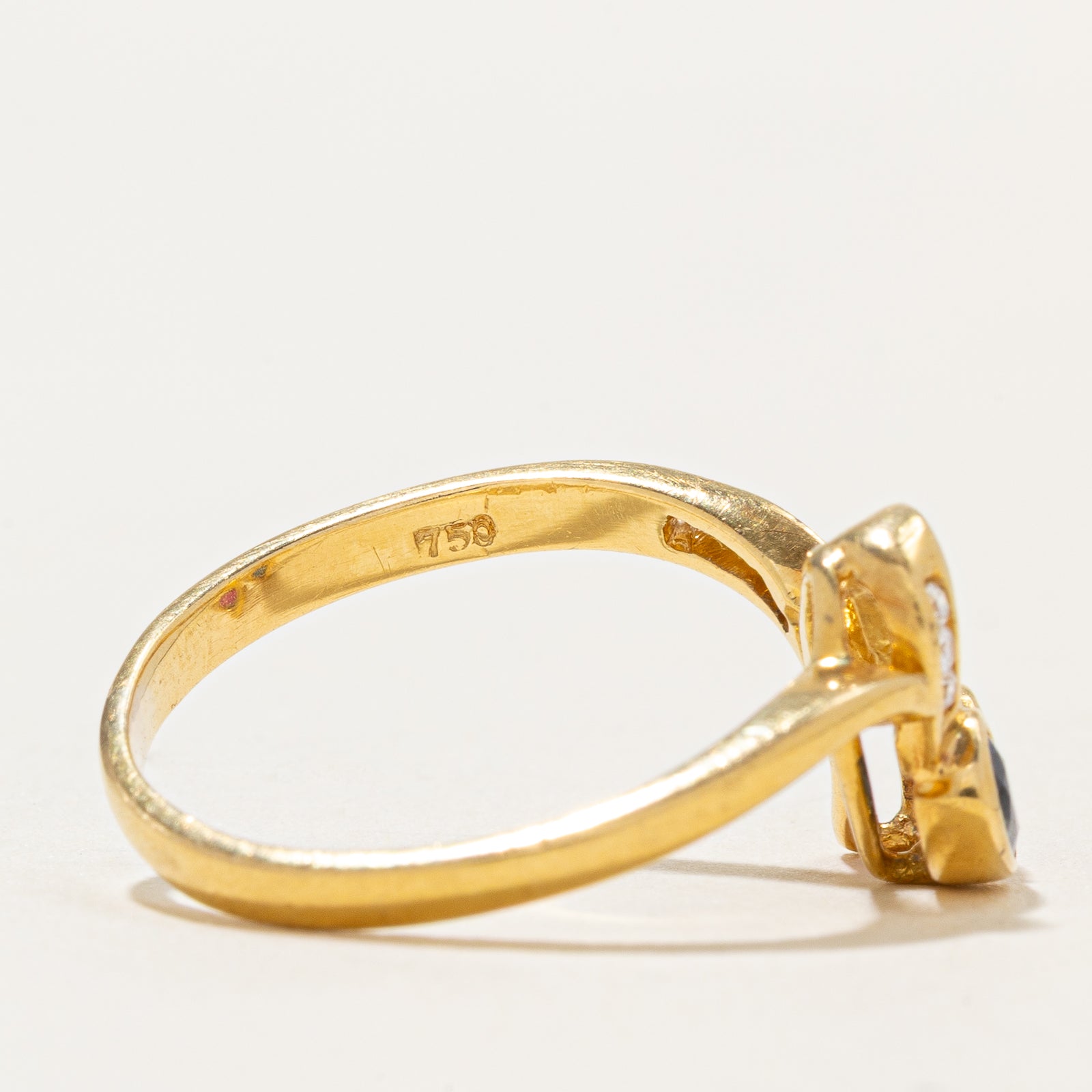 Bezel Set Multi Gemstone Ring | 0.50ctw, 0.10ctw | SZ 7.5