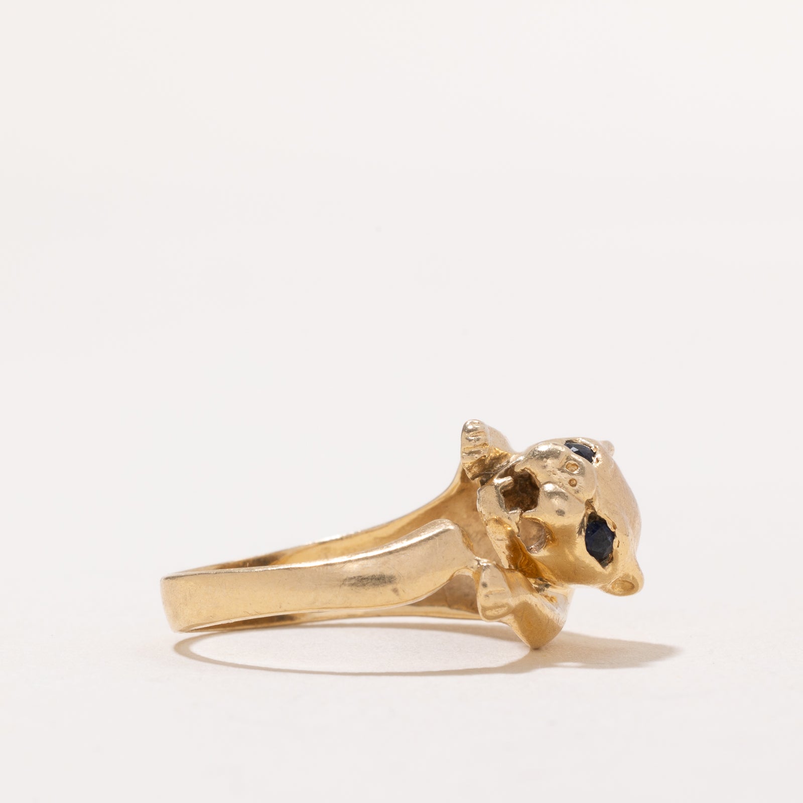 Panther Sapphire Ring | 0.04ctw | SZ 5.5