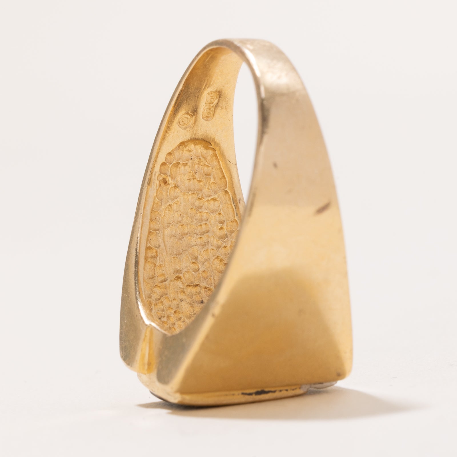 Onyx & Diamond Signet Ring | 2.60ct | 0.04ctw | SZ 11.5