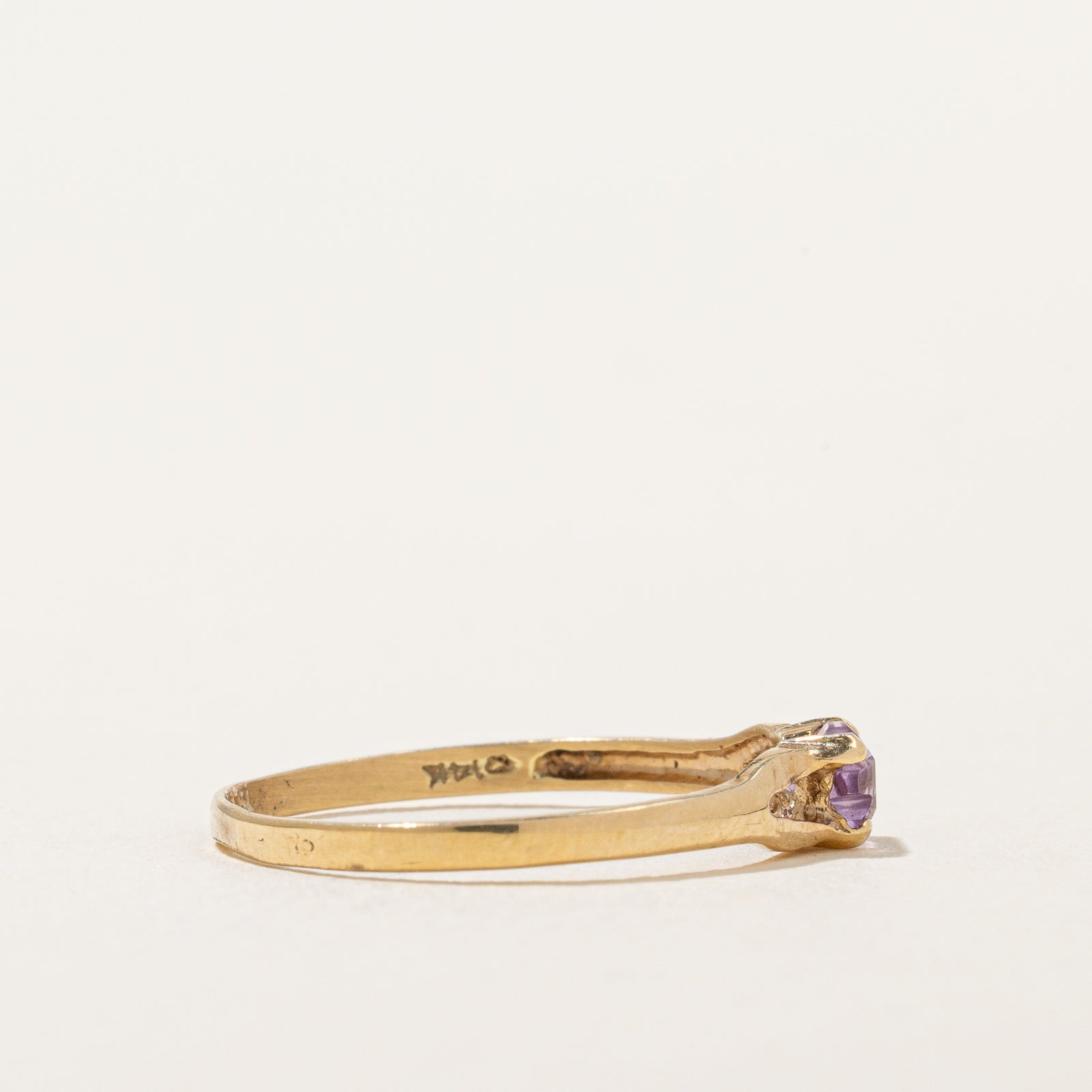 Amethyst Butterfly Ring | 0.20ct | SZ 5.25 |