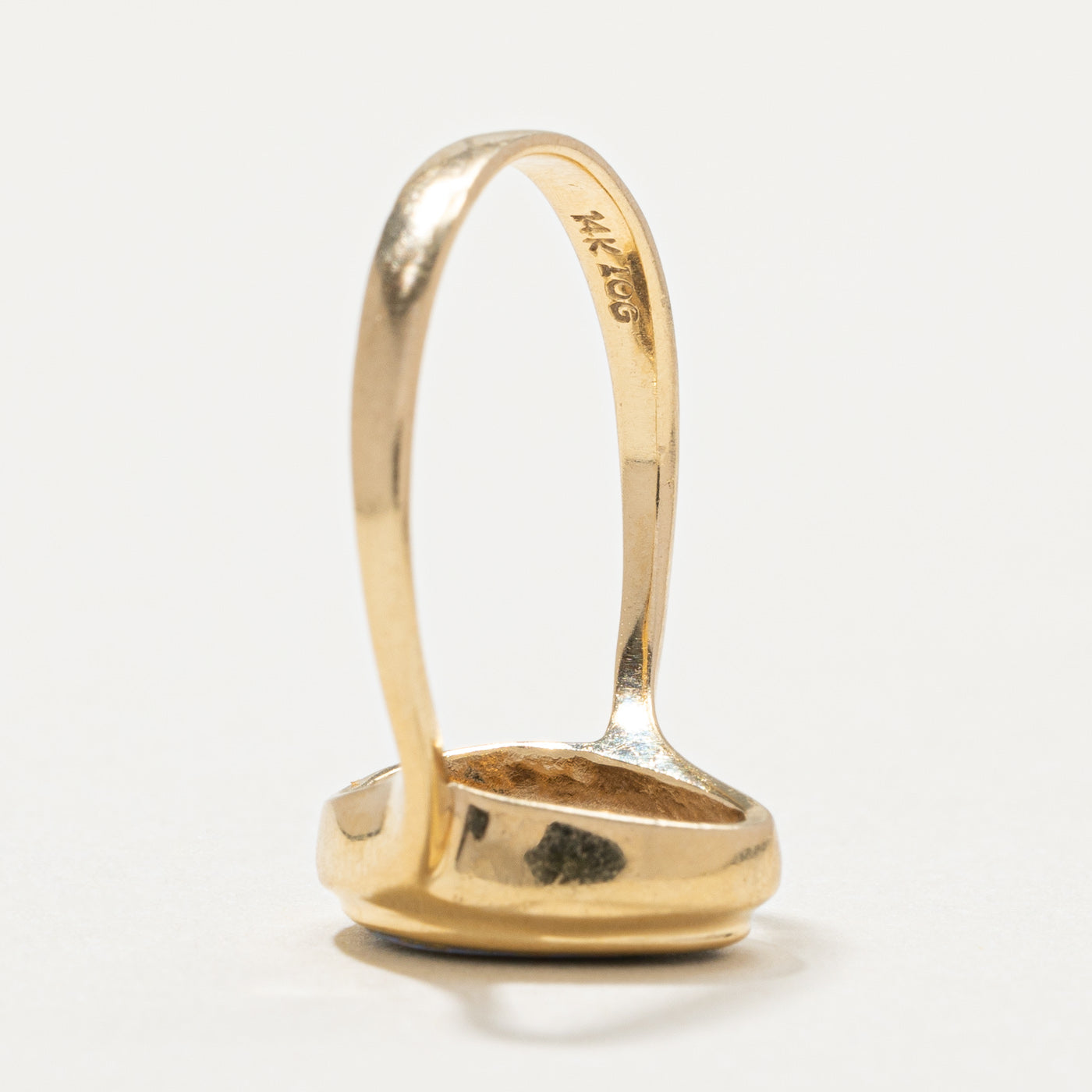 Bezel Set Free Form Opal Ring | 1.00ct | SZ 6 |