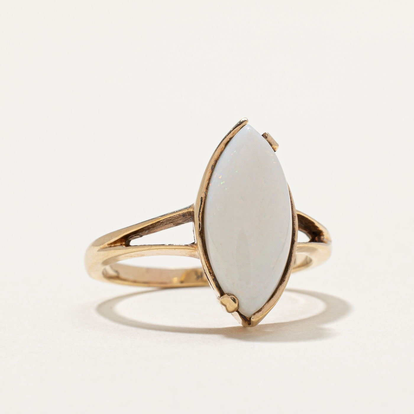 Marquise Opal Tapered Ring | 1.50ct | SZ 6.25 |