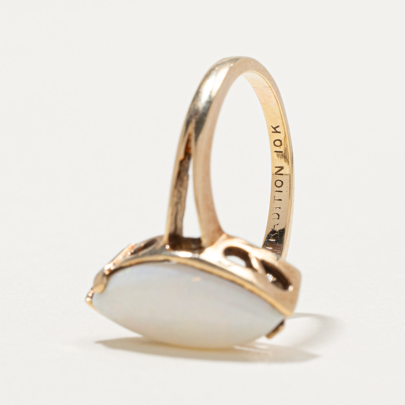 Marquise Opal Tapered Ring | 1.50ct | SZ 6.25 |