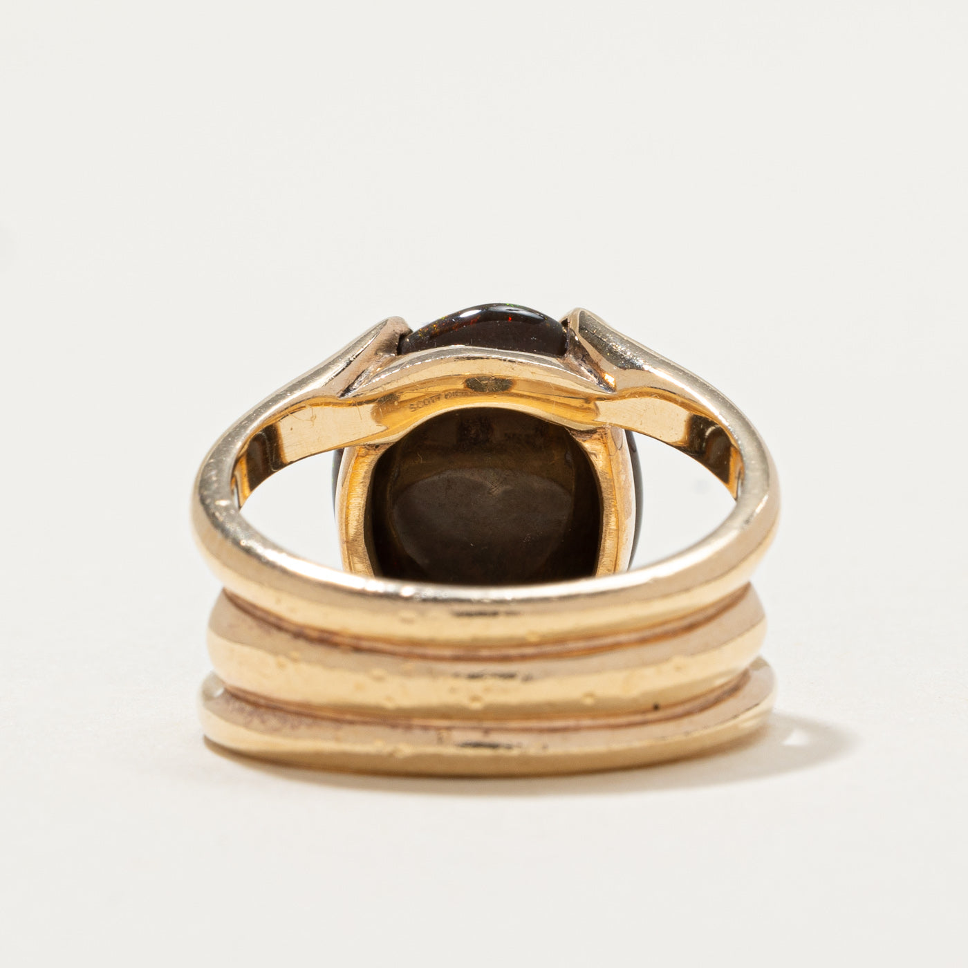 Boulder Opal Cocktail Ring | 5.60ct | SZ 7 |