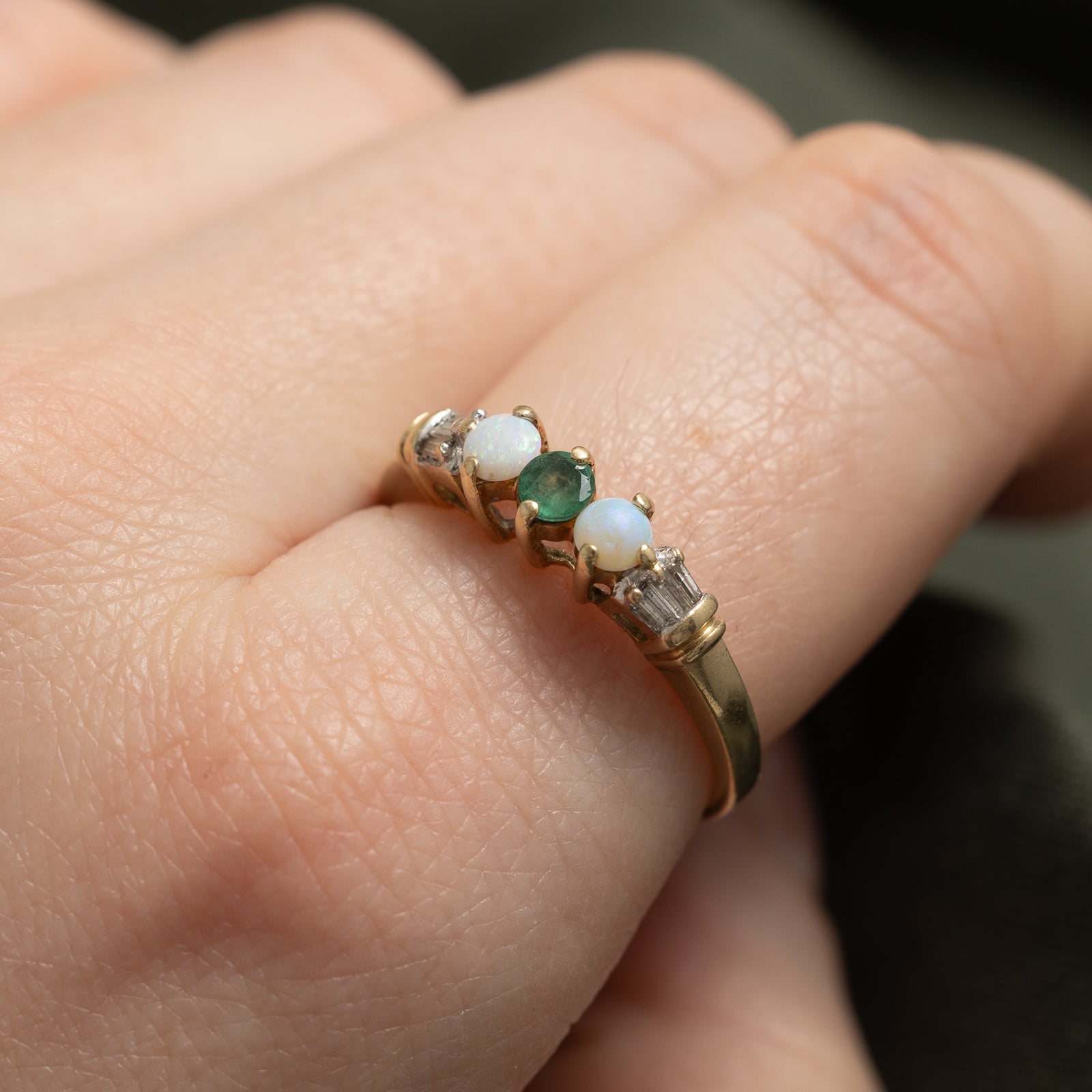 Multi Gemstone Ring | 0.50ctw | SZ 8.5 |