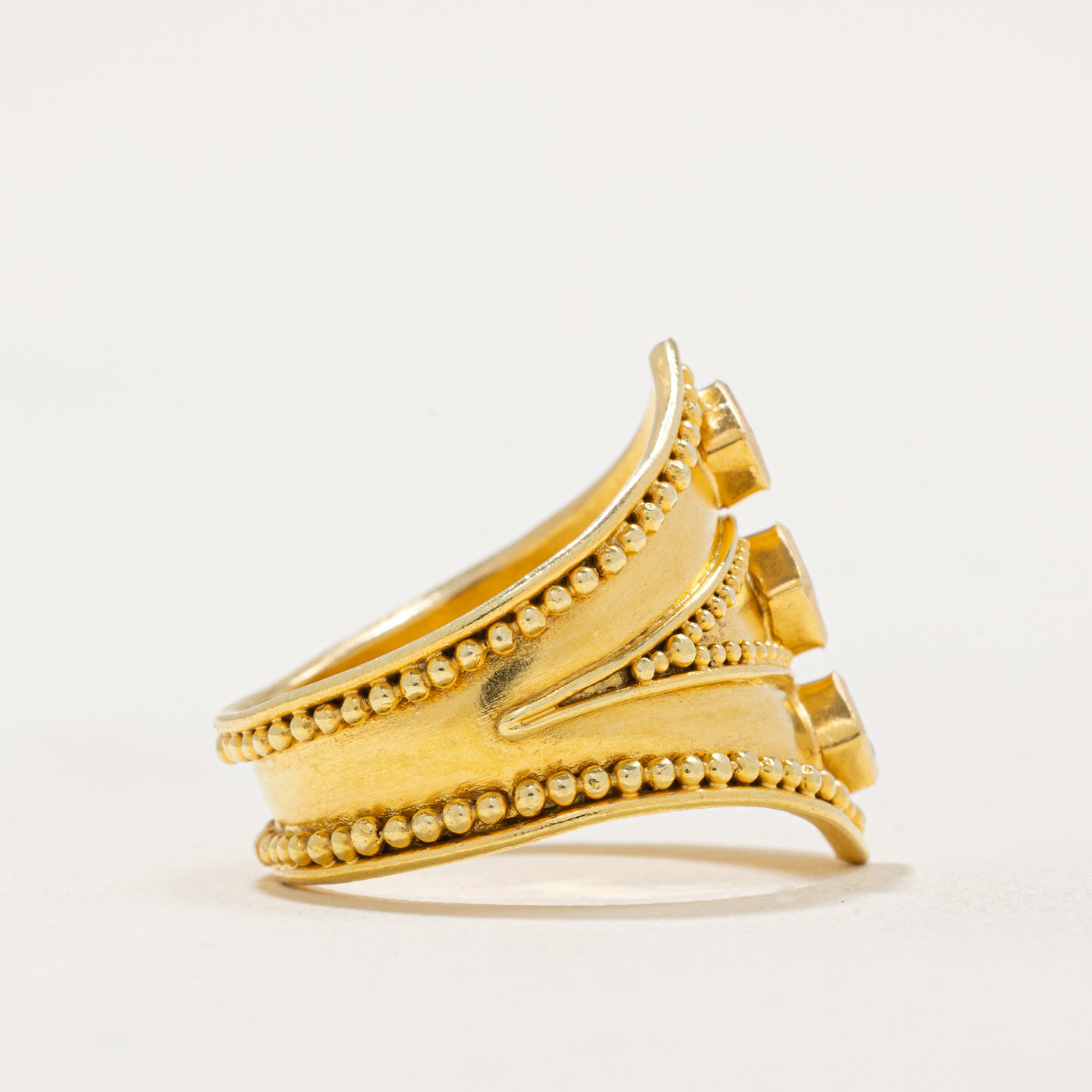 Multi Gemstone Cocktail Ring | 0.26ctw | SZ 8.25 |