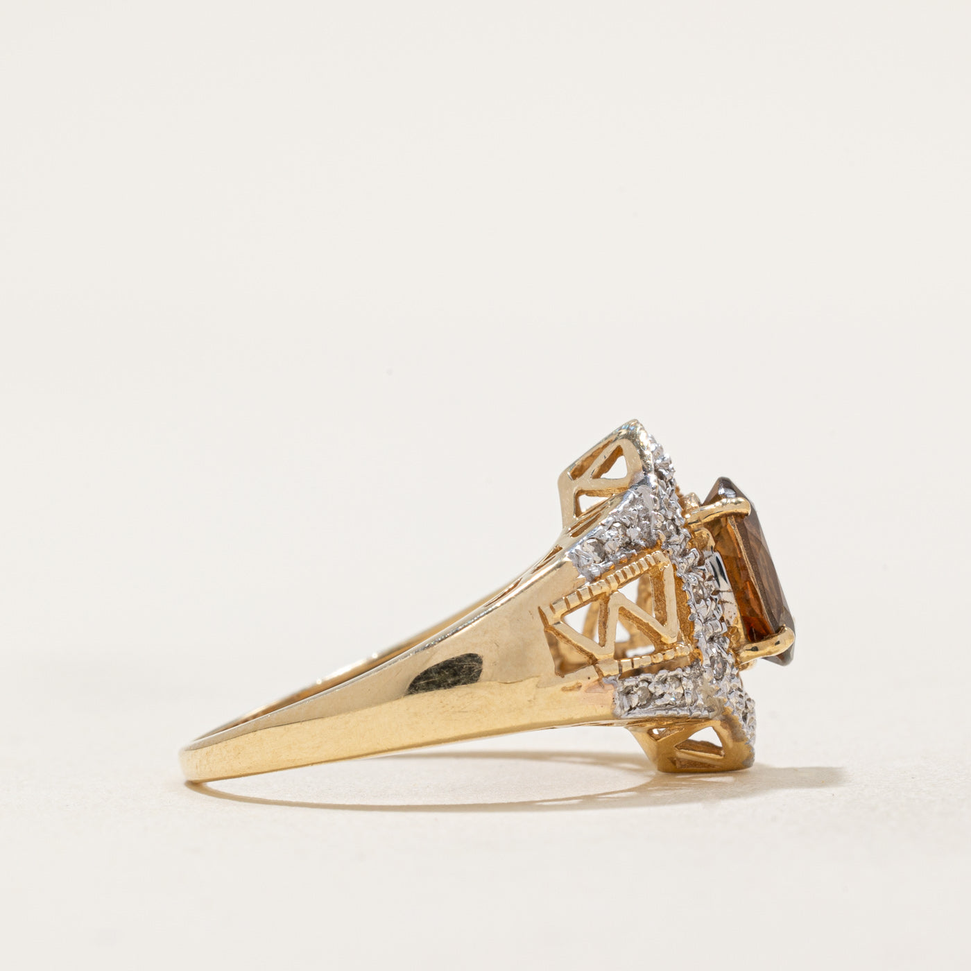 Andalusite & Diamond Ring | 1.42ct, 0.12ctw | SZ 7.25 |