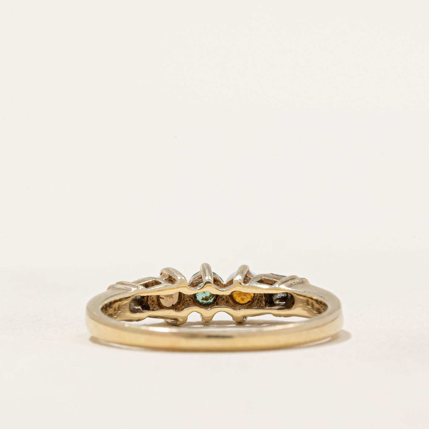 Multi Gemstone Ring | 0.50ctw | SZ 8.5 |