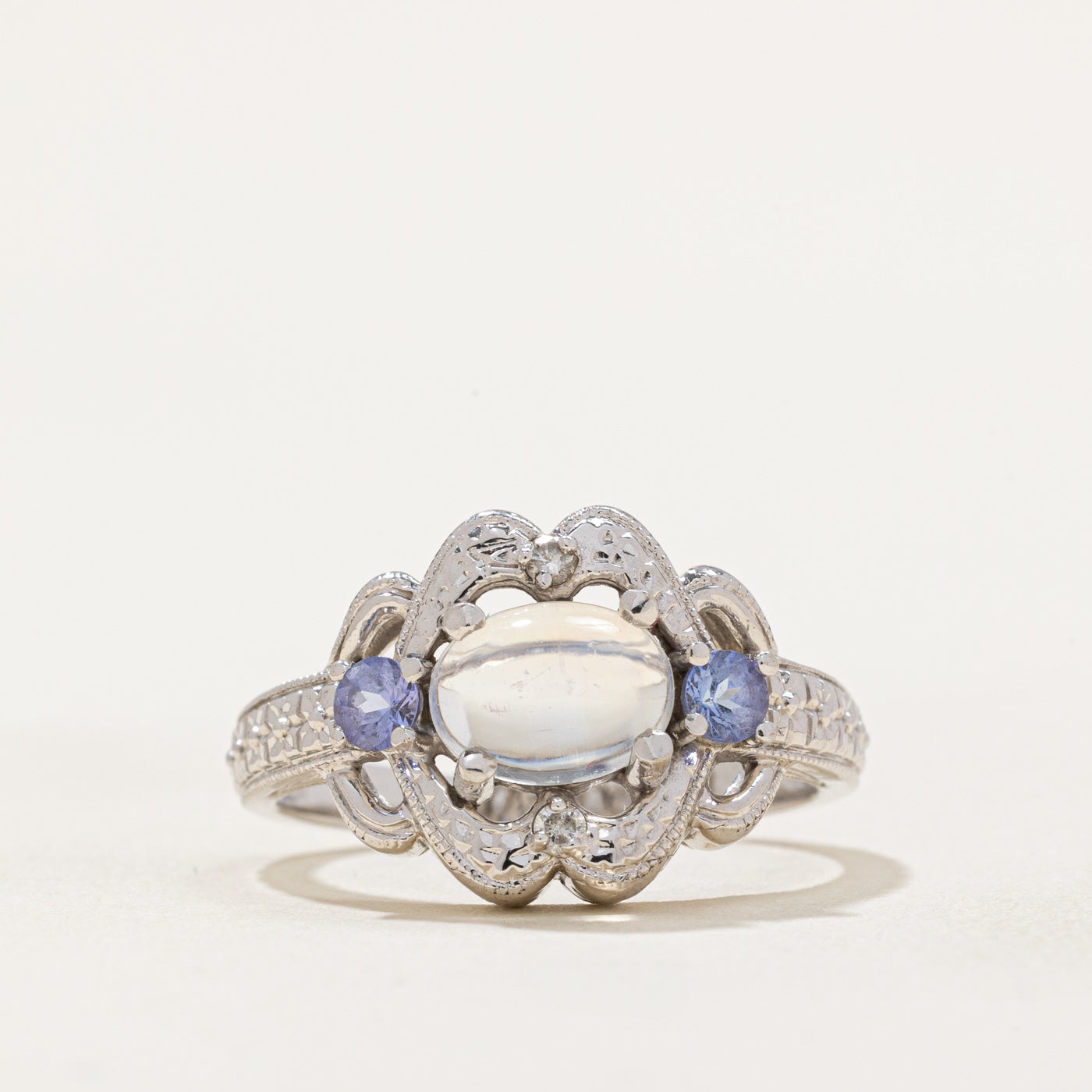 Bague cocktail multi-pierres précieuses | 1,18 ct au total | Taille 8,75 |