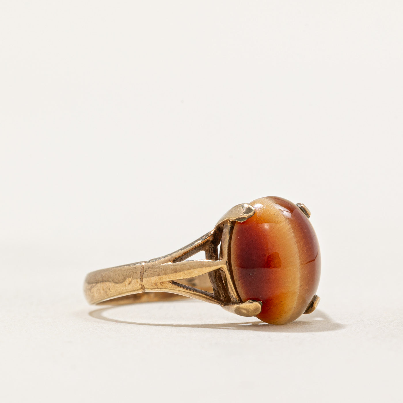 Tiger's Eye Cocktail Ring | 2.50ct | SZ 5 |