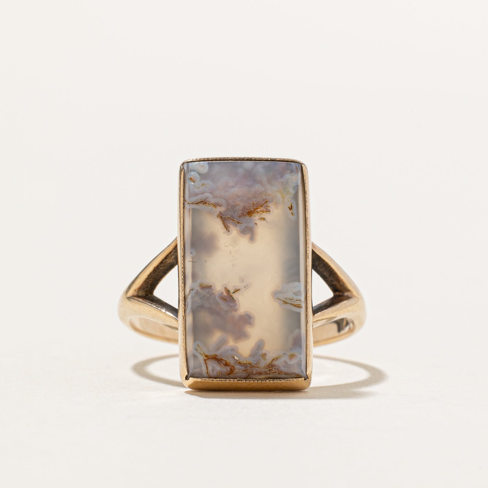 'Birks' Agate Cocktail Ring | 6.00ct | SZ 6.25