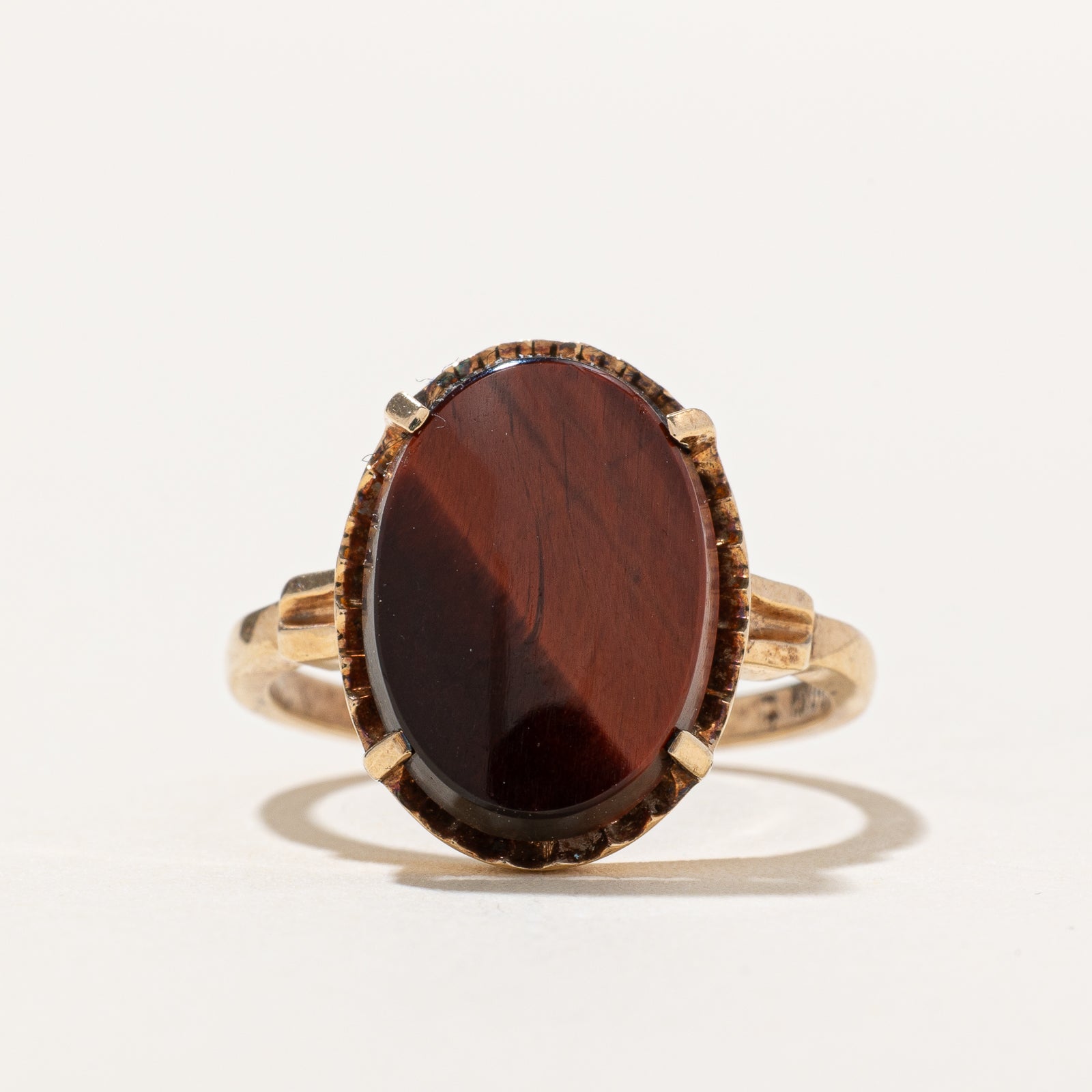 Tiger's Eye Cocktail Ring | 3.35ct | SZ 6