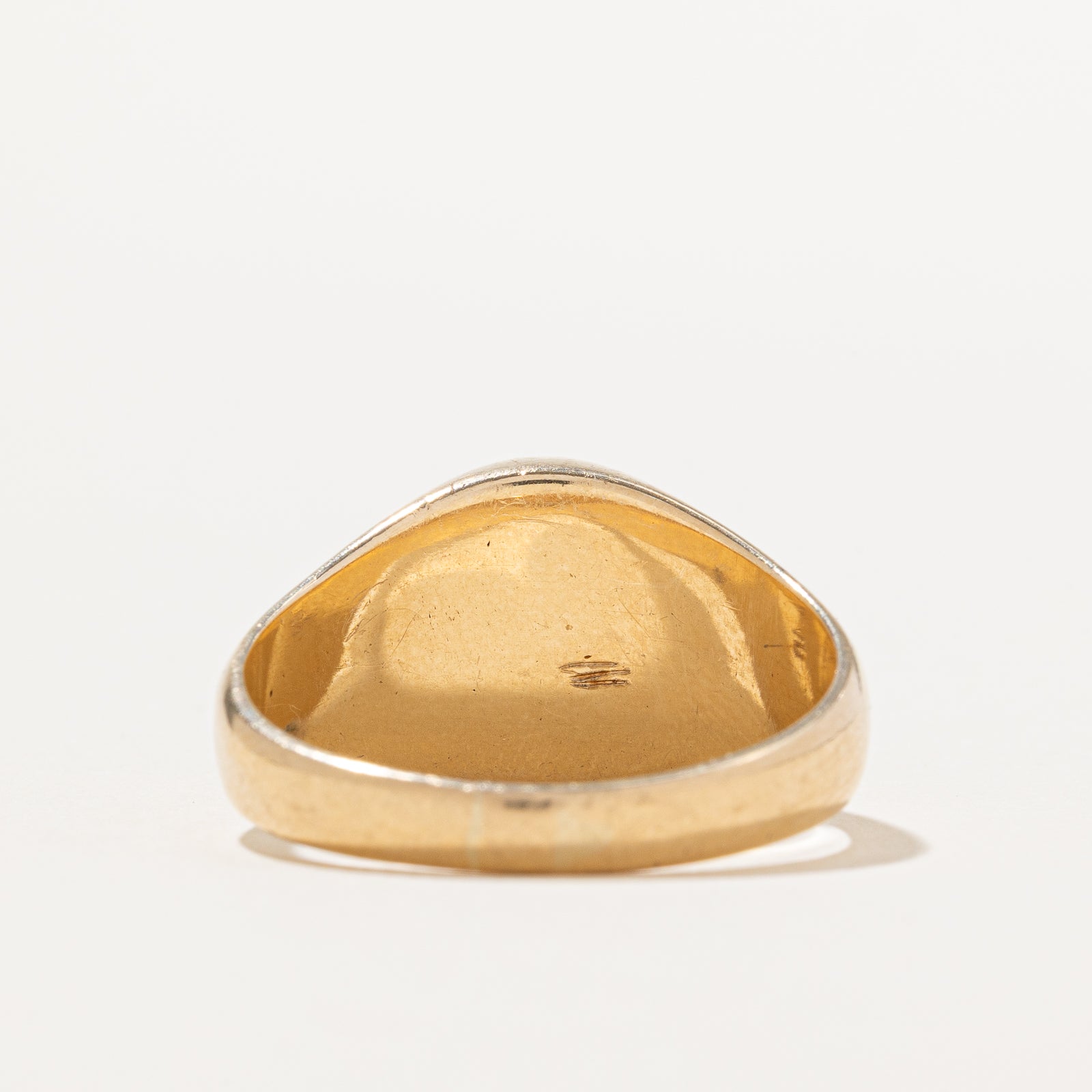 Oval Cabochon Synthetic Sapphire Cocktail Ring | 2.40ct | SZ 11.25