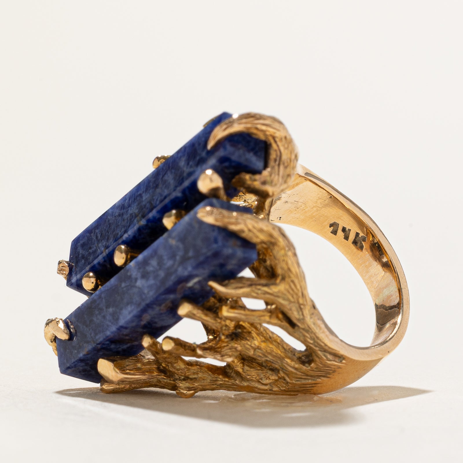 Sodalite Cocktail Ring | 14.00ctw | SZ 4.75