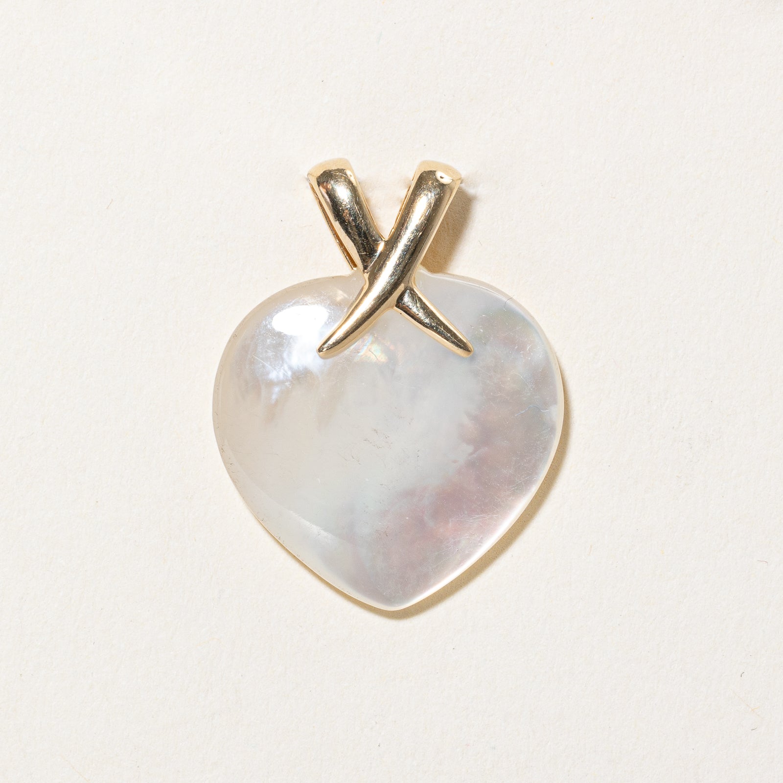 Pendentif cœur en nacre | 12,00 ct