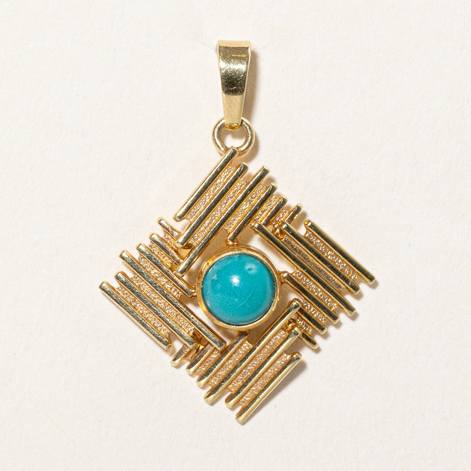 Turquoise Abstract Pendant | 0.70ct