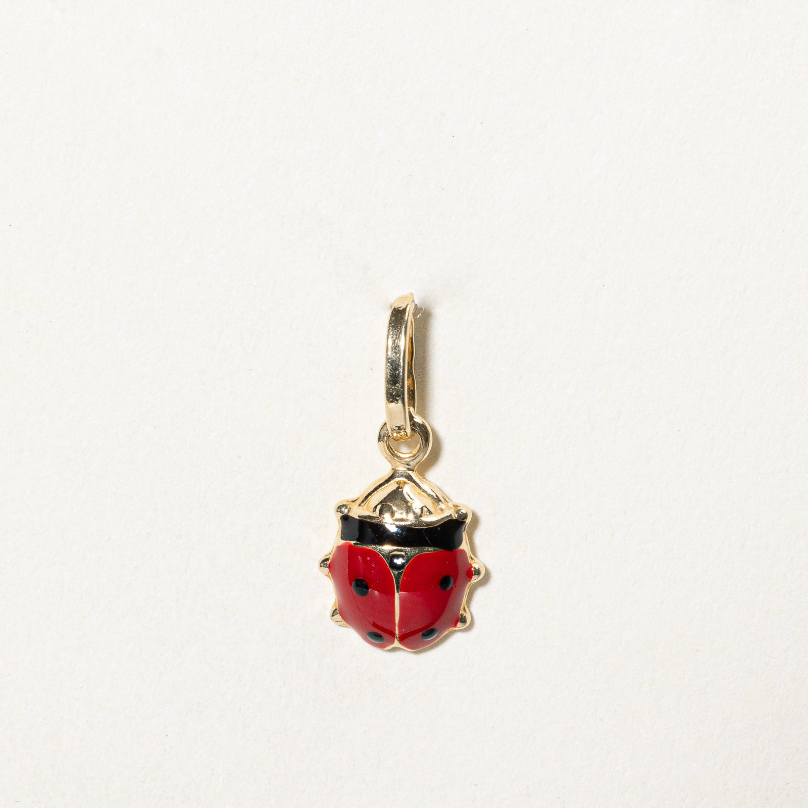 Breloque coccinelle en or jaune 14 carats |