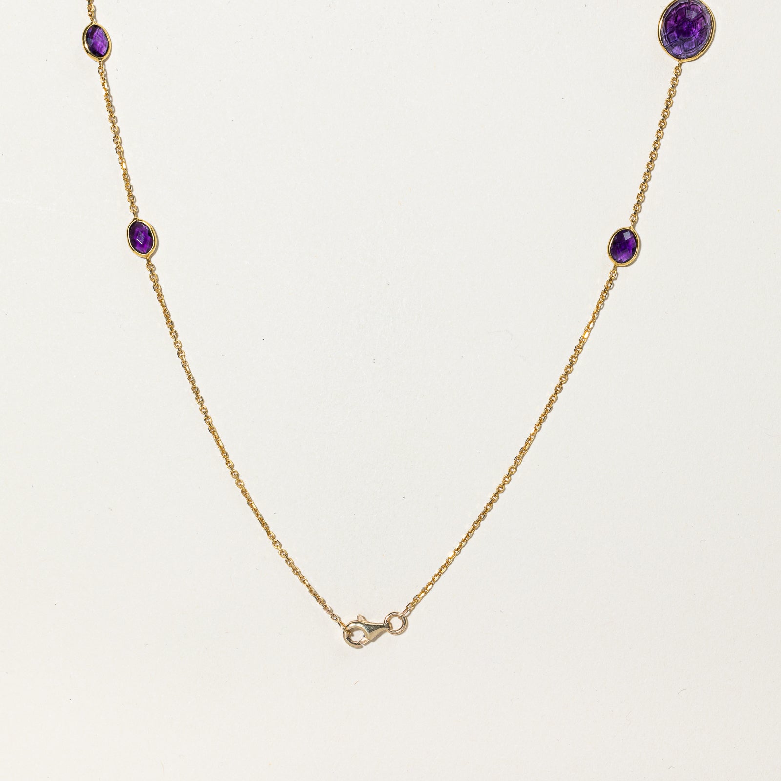 Multi Gemstone Necklace | 27.00ctw, 16.00ctw, 7.00ct | 26" |