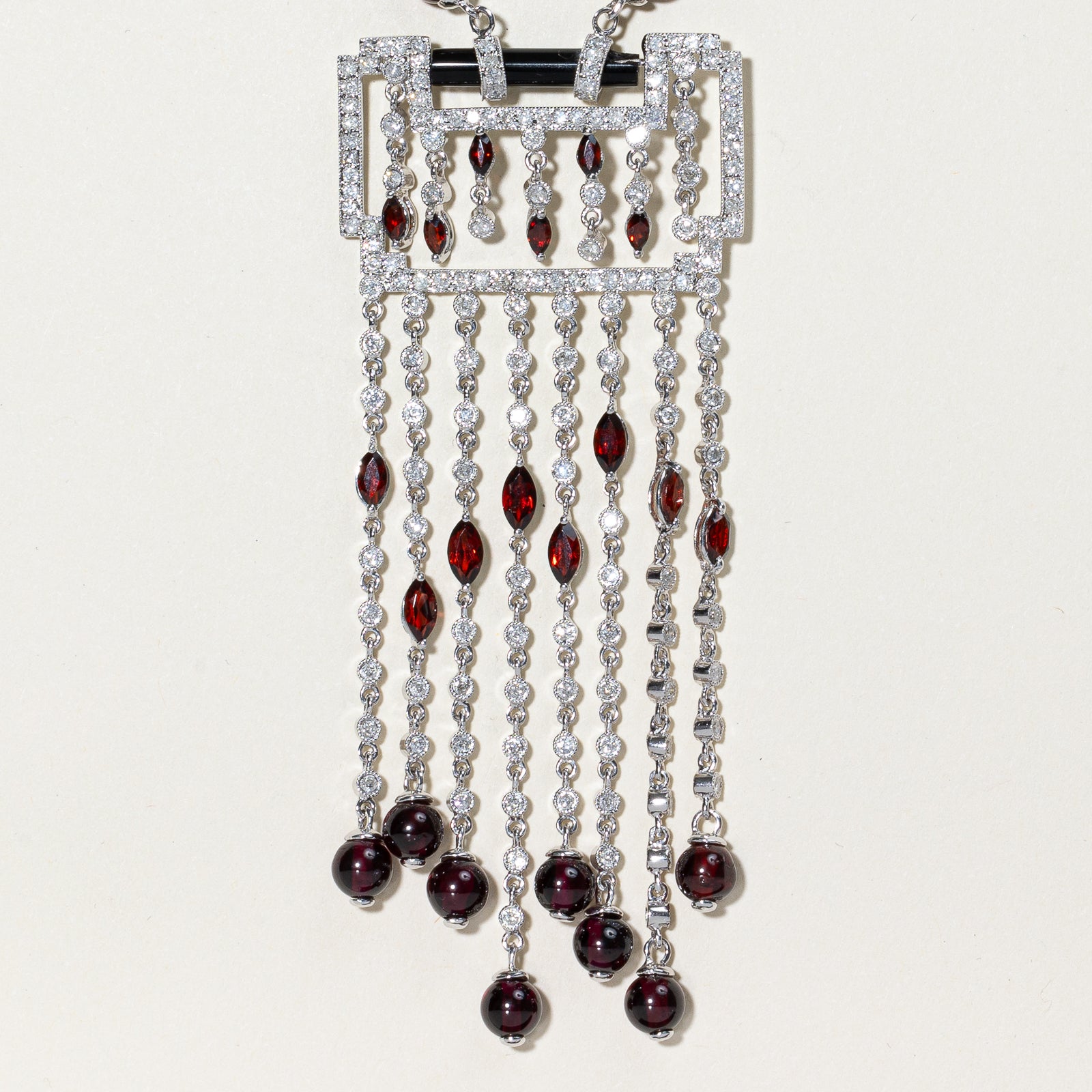 Multi Gemstone Pendant Necklace | 29.83ctw, 11.00ctw, 1.50ctw | 17" |