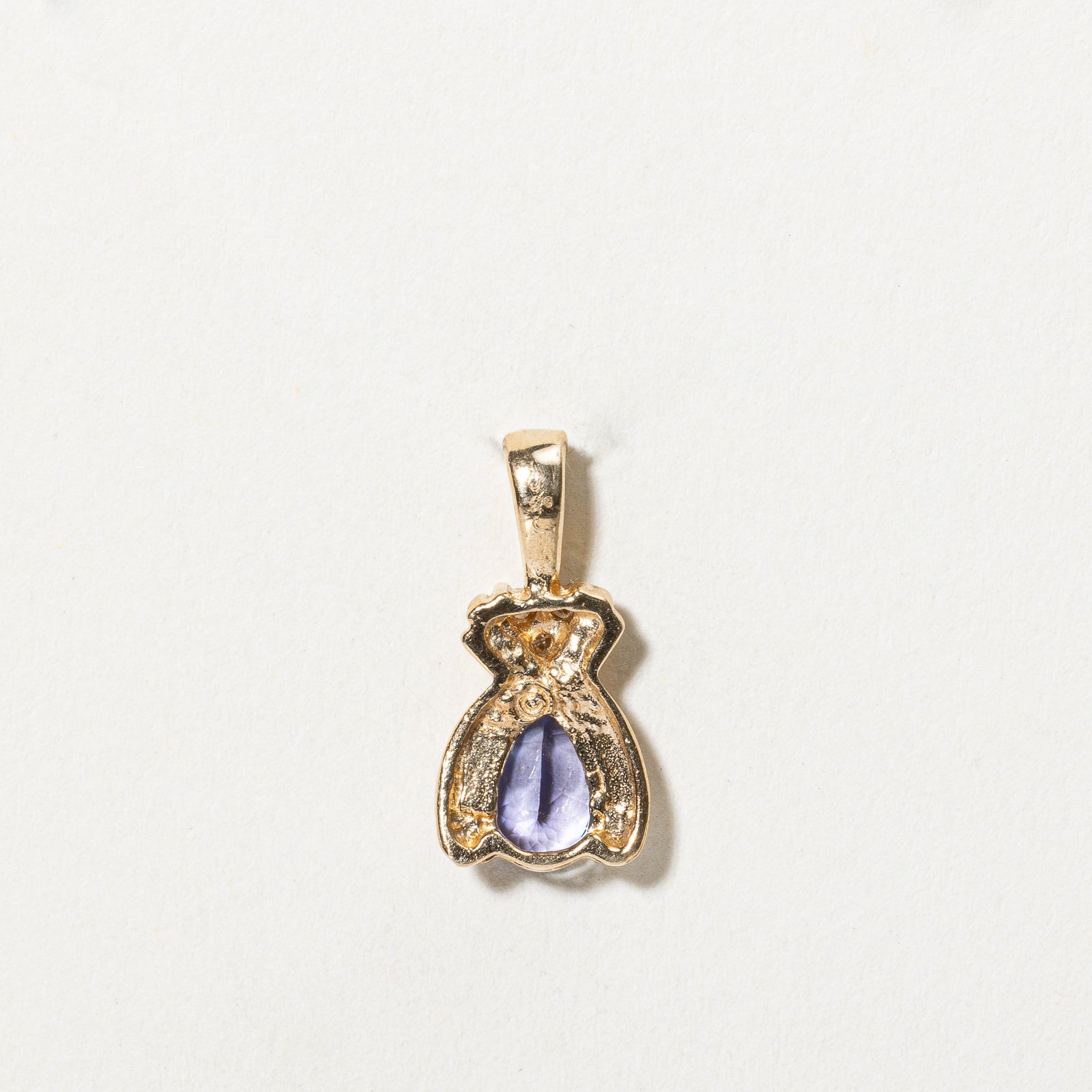 Tanzanite & Diamond Pendant | 0.65ct, 0.03ctw |