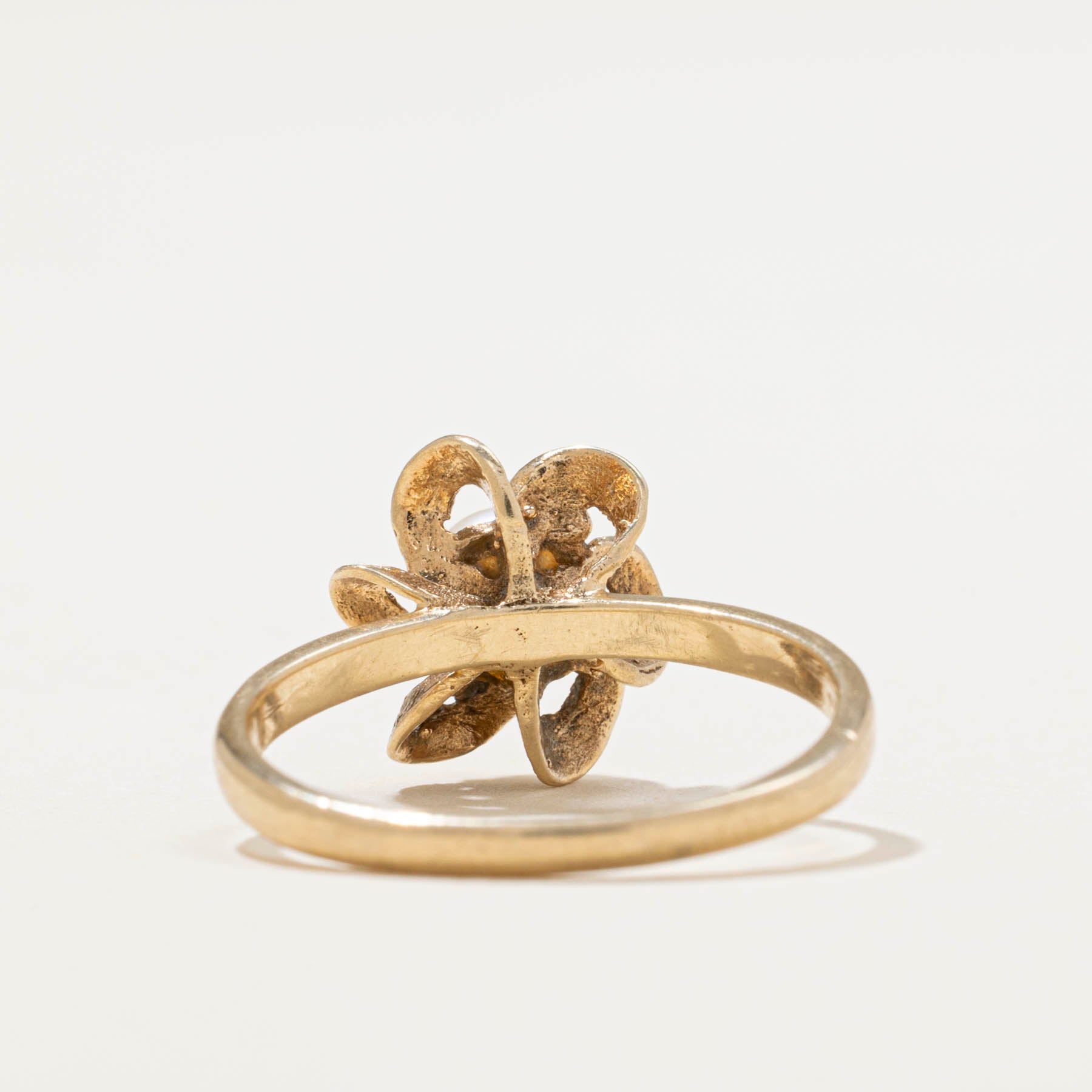 Bague à motif floral et perles | Taille 5,5