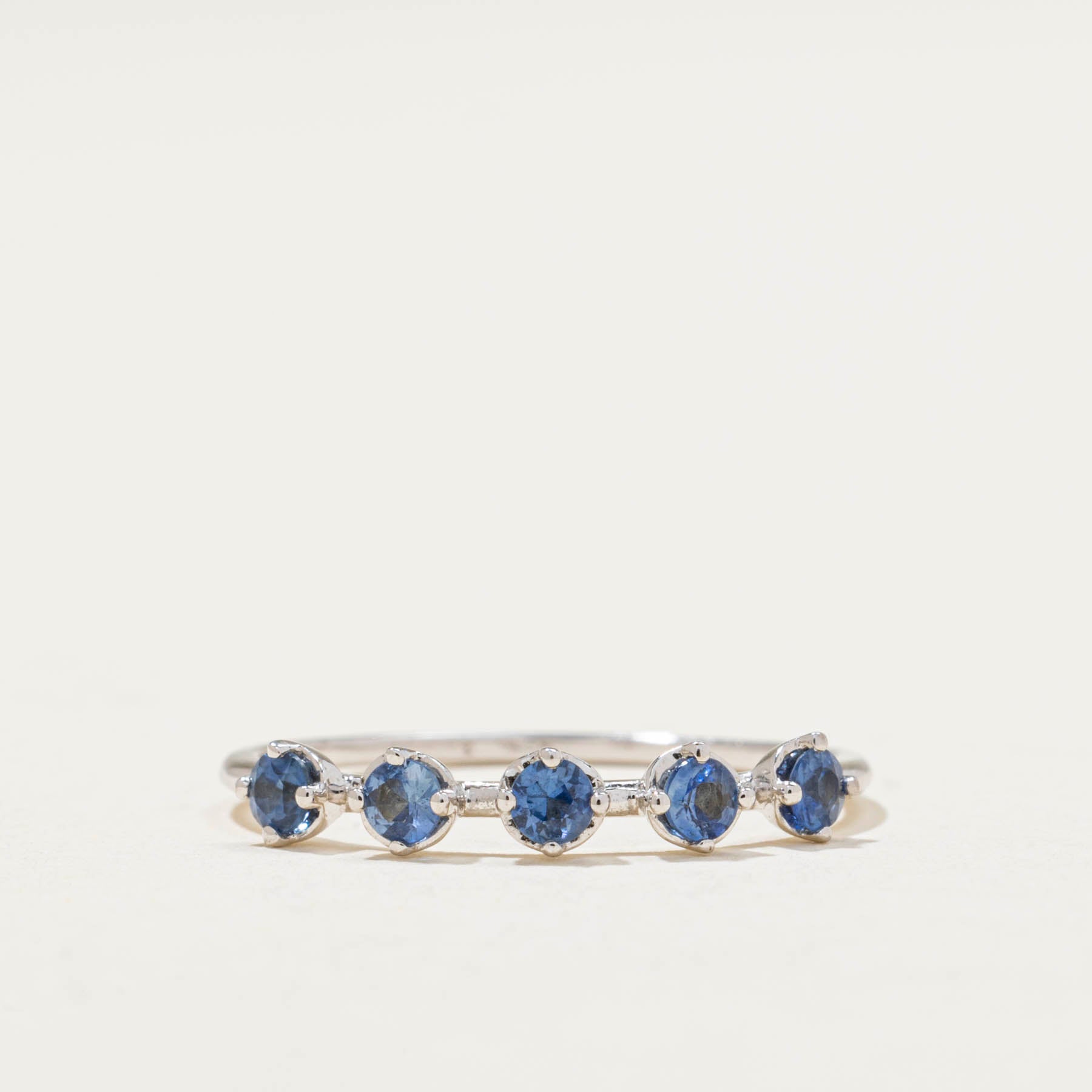 Five Stone Sapphire Ring | 0.20ctw | SZ 5.5