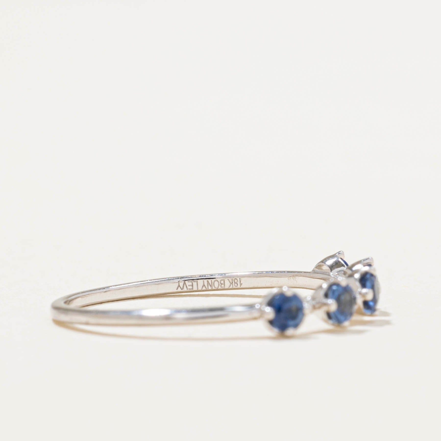 Five Stone Sapphire Ring | 0.20ctw | SZ 5.5