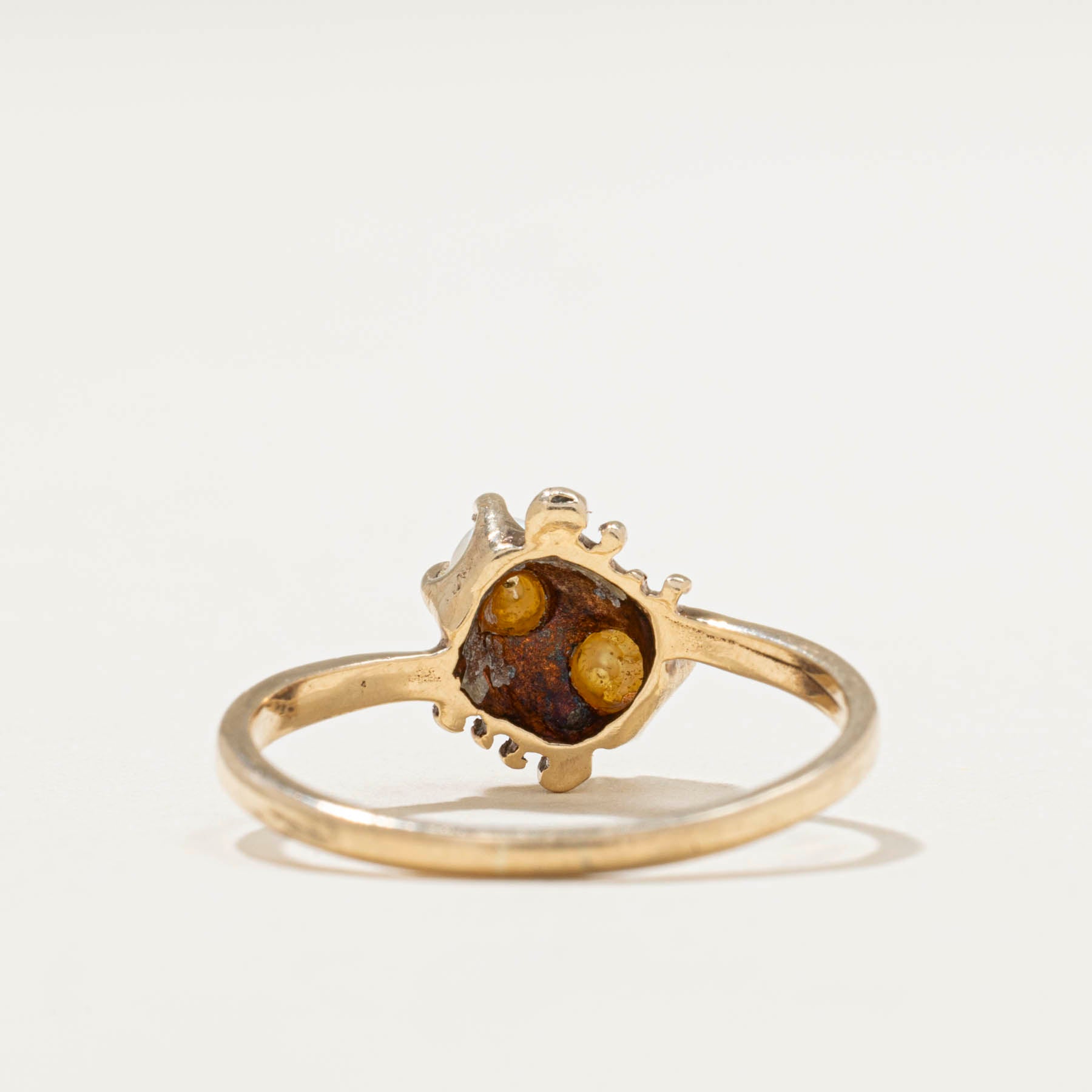 Toi et Moi Pearl Ring | SZ 7