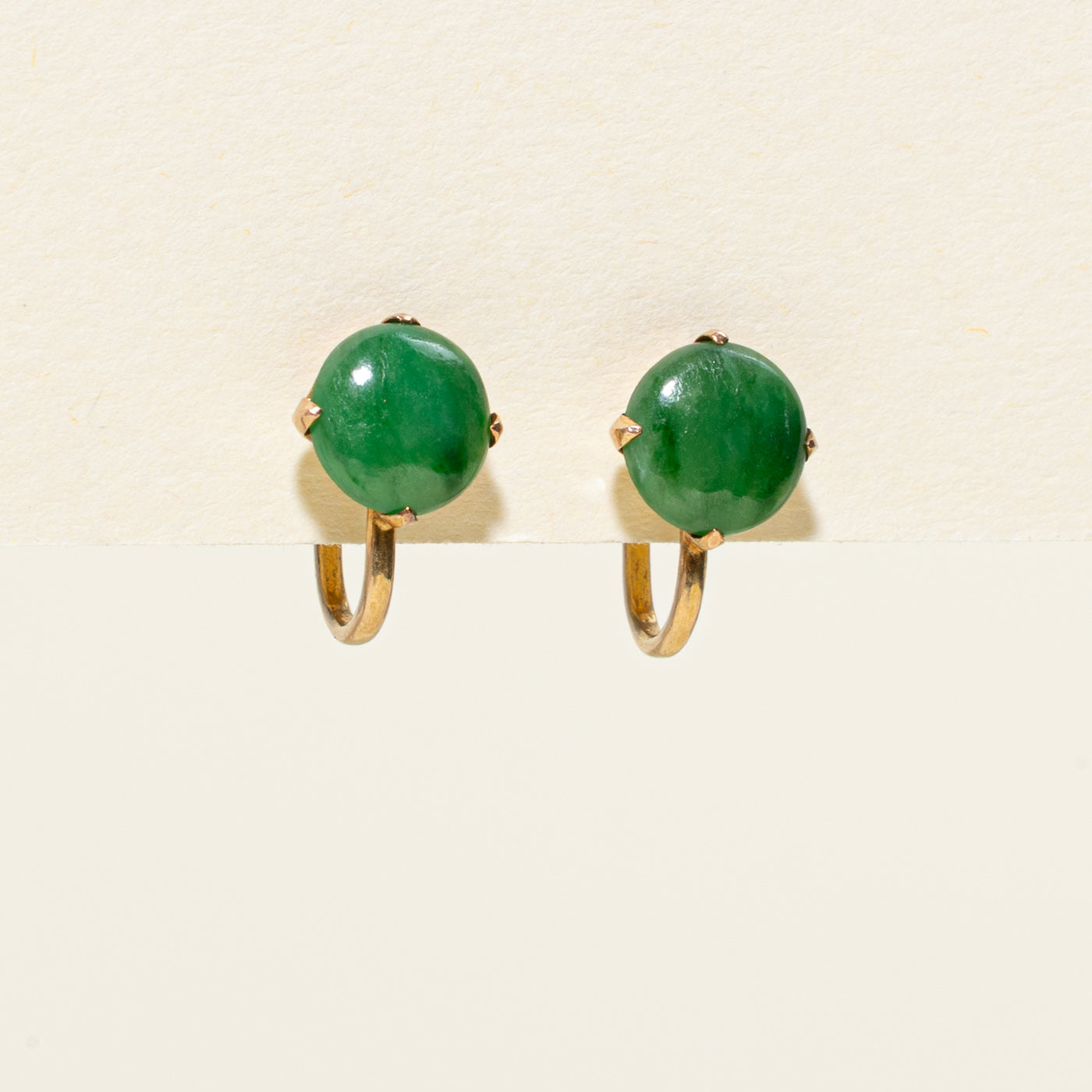 Jadeite Clip-On Earrings | 2.00ctw