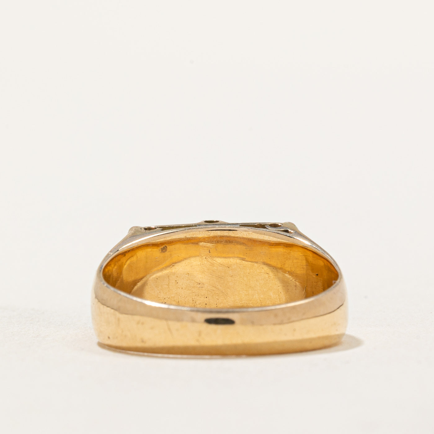 East West Cabochon Jade Cocktail Ring | 4.50ct | SZ 7.75