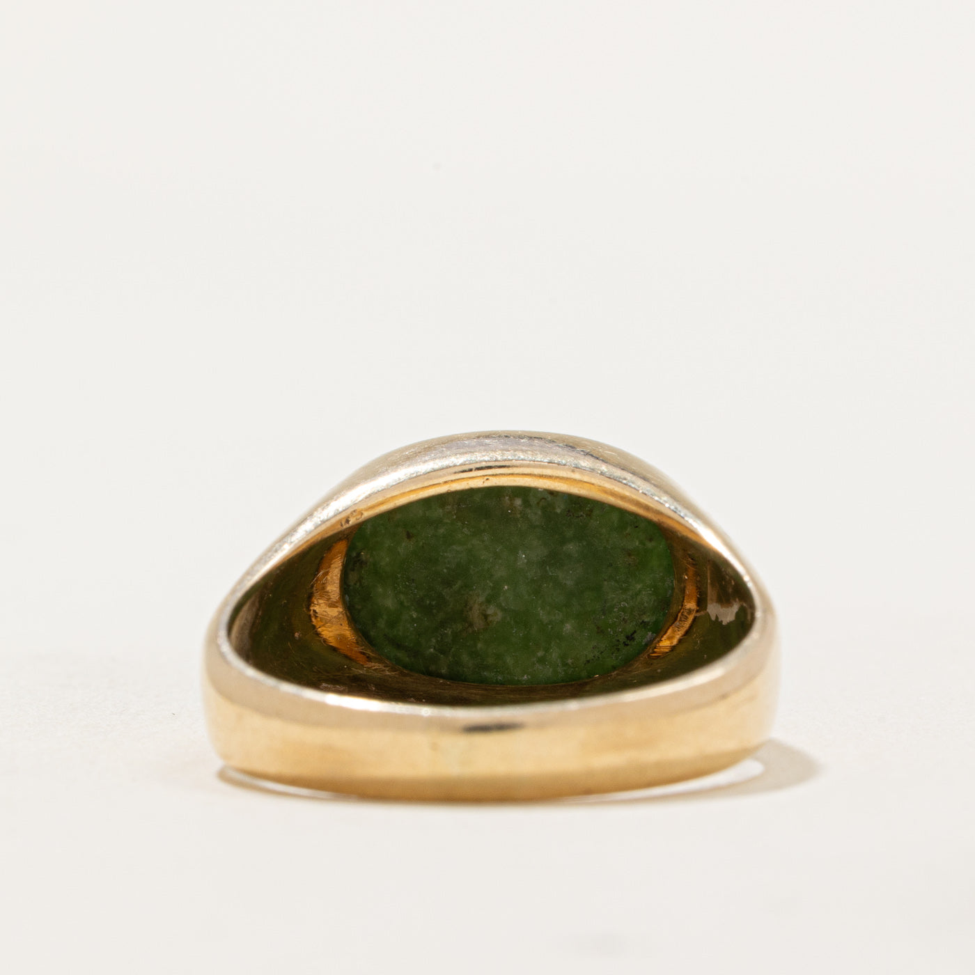 Bezel Set Quartzite Signet Ring | 2.20ct | SZ 9.5