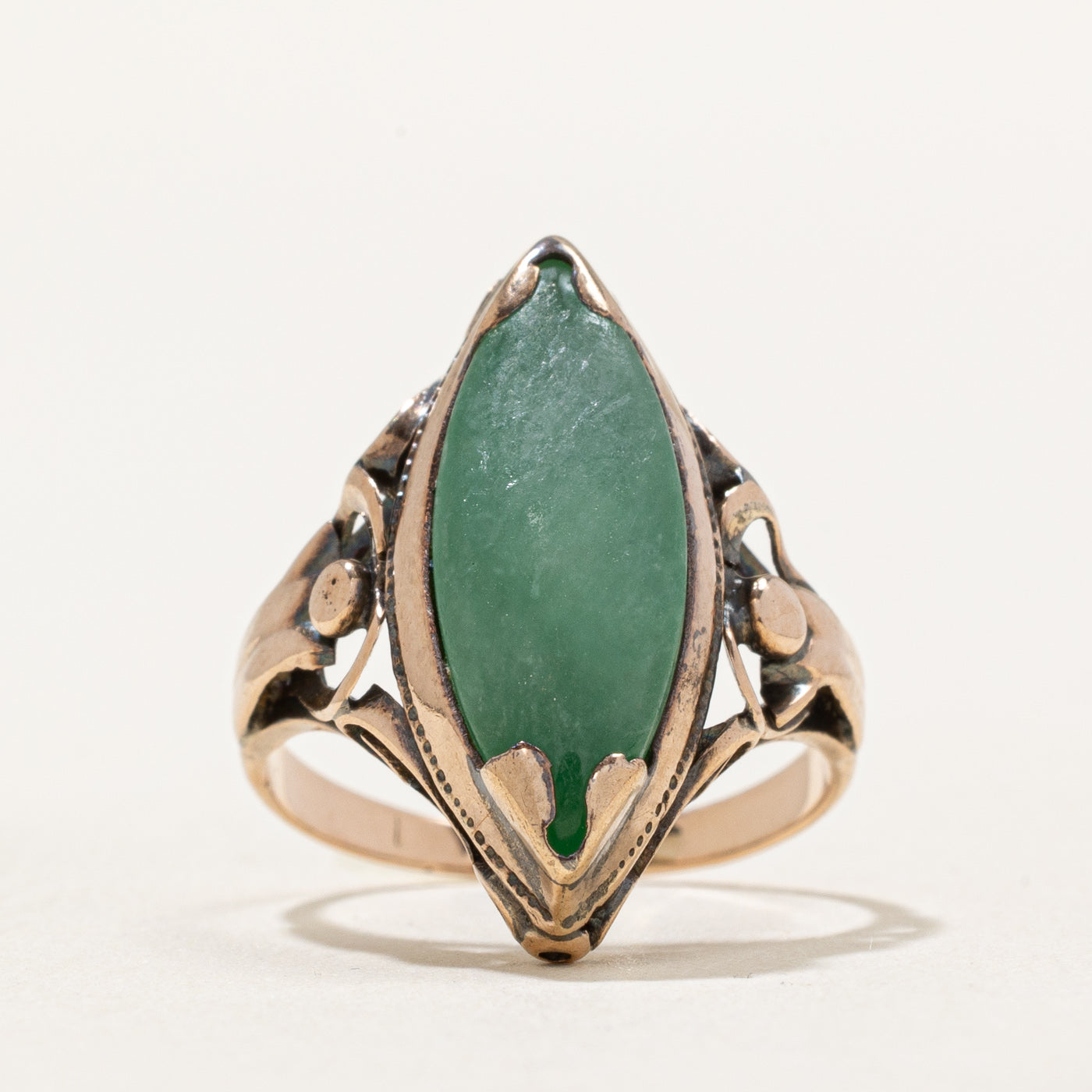 Single Stone Aventurine Quartz Ring | 3.00ct | SZ 4.25