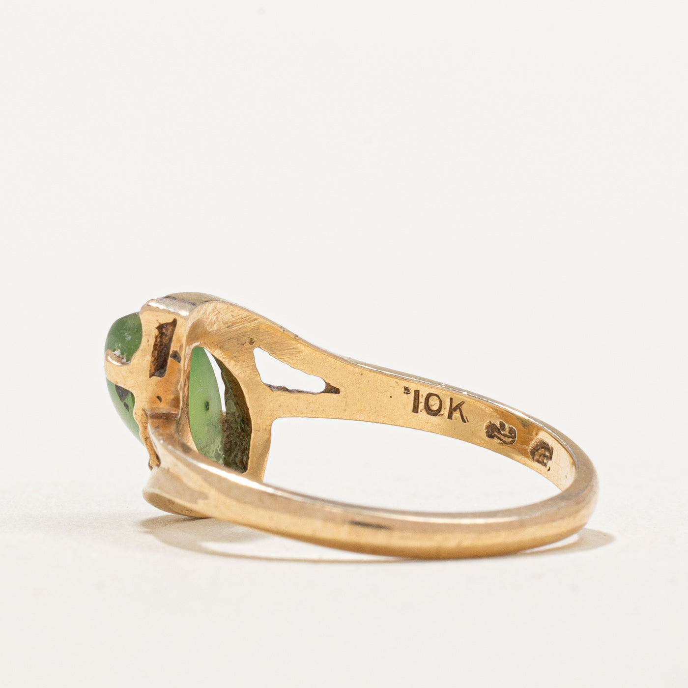 Marquise Cabochon Nephrite Jade Ring | 0.90ct | SZ 6