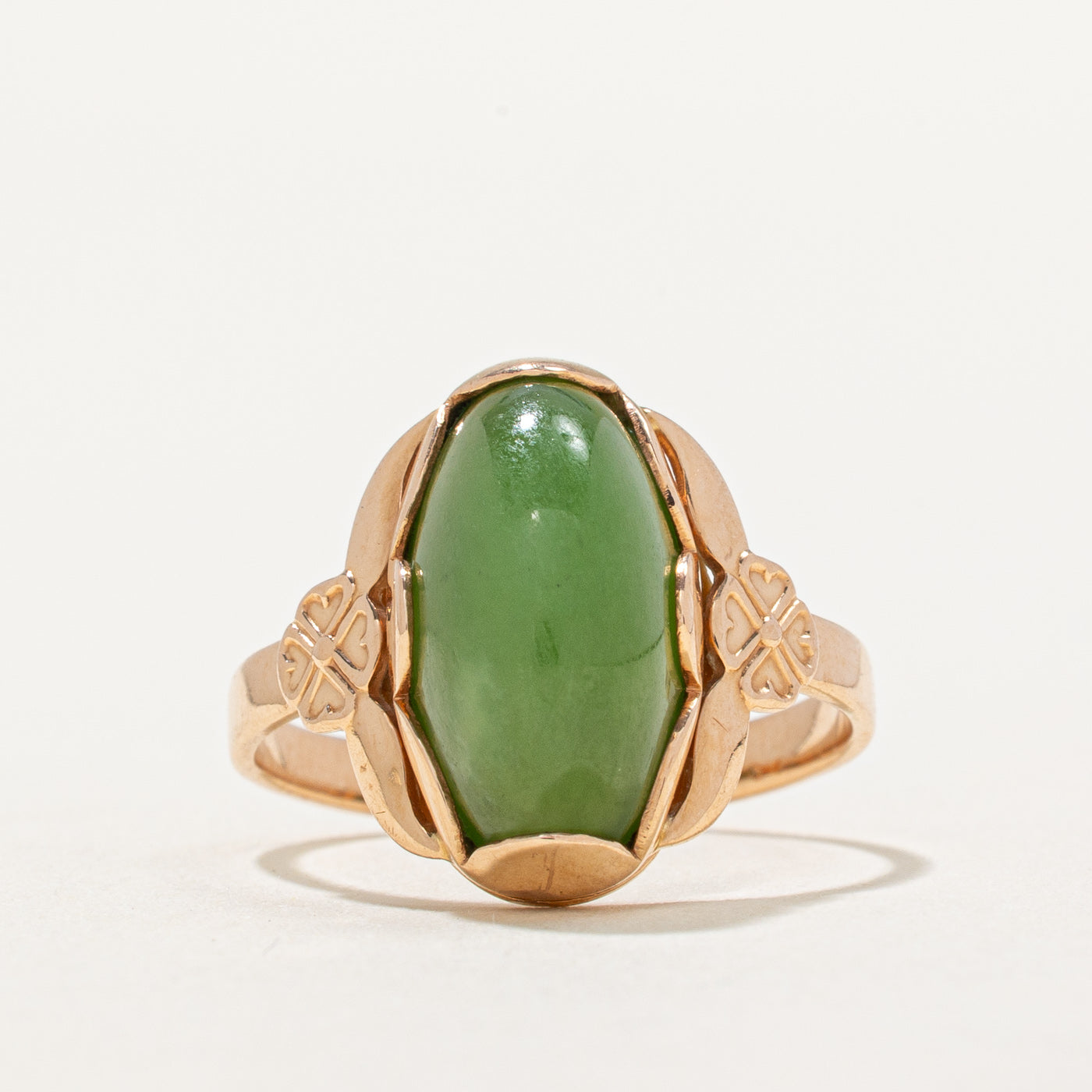 Nephrite Jade Ring | 2.50ct | SZ 6.25