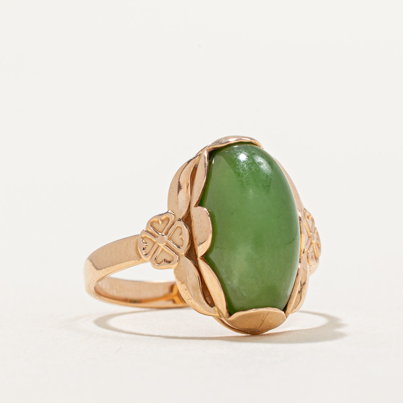 Nephrite Jade Ring | 2.50ct | SZ 6.25