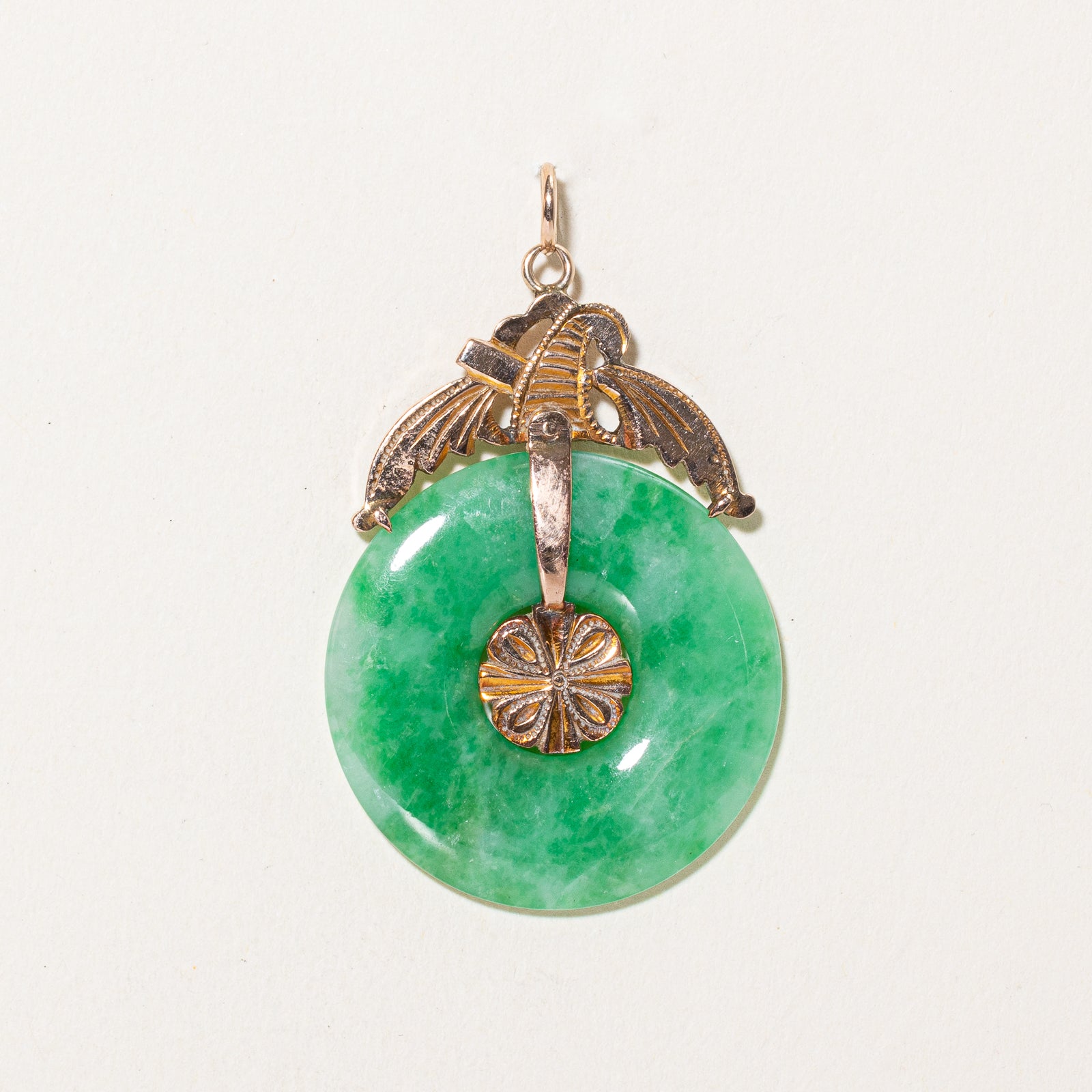 Donut Jadeite Pendant | 18.00ct