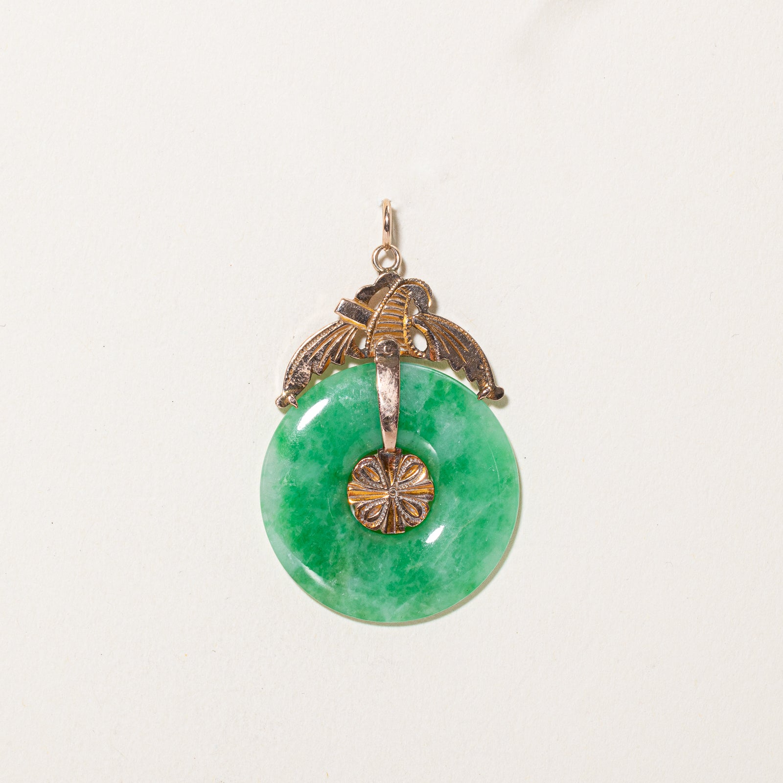 Donut Jadeite Pendant | 18.00ct