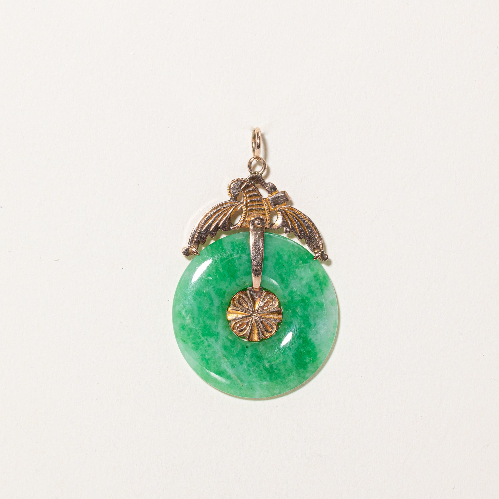 Donut Jadeite Pendant | 18.00ct