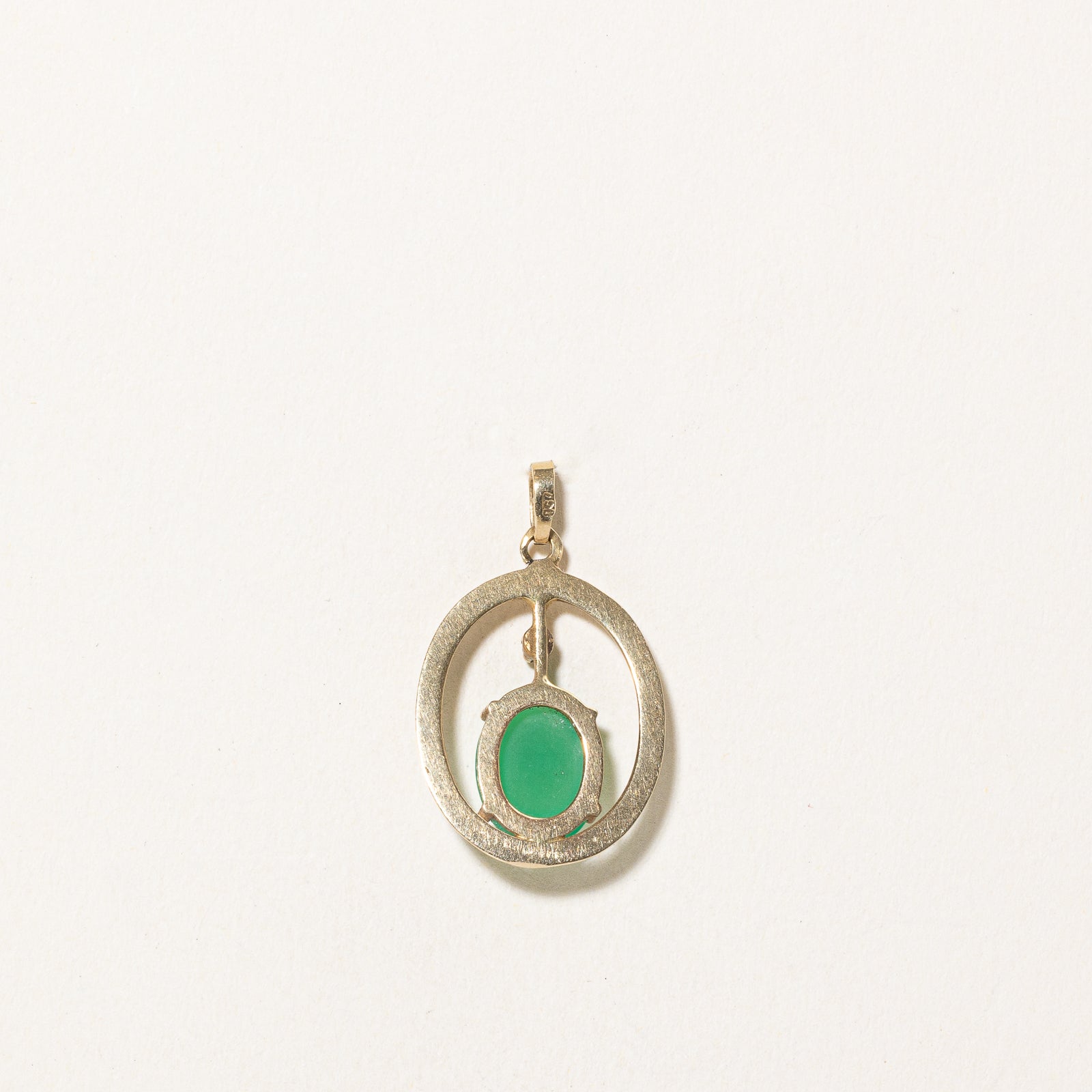 Jadeite & Diamond Pendant | 2.80ct, 0.06ct