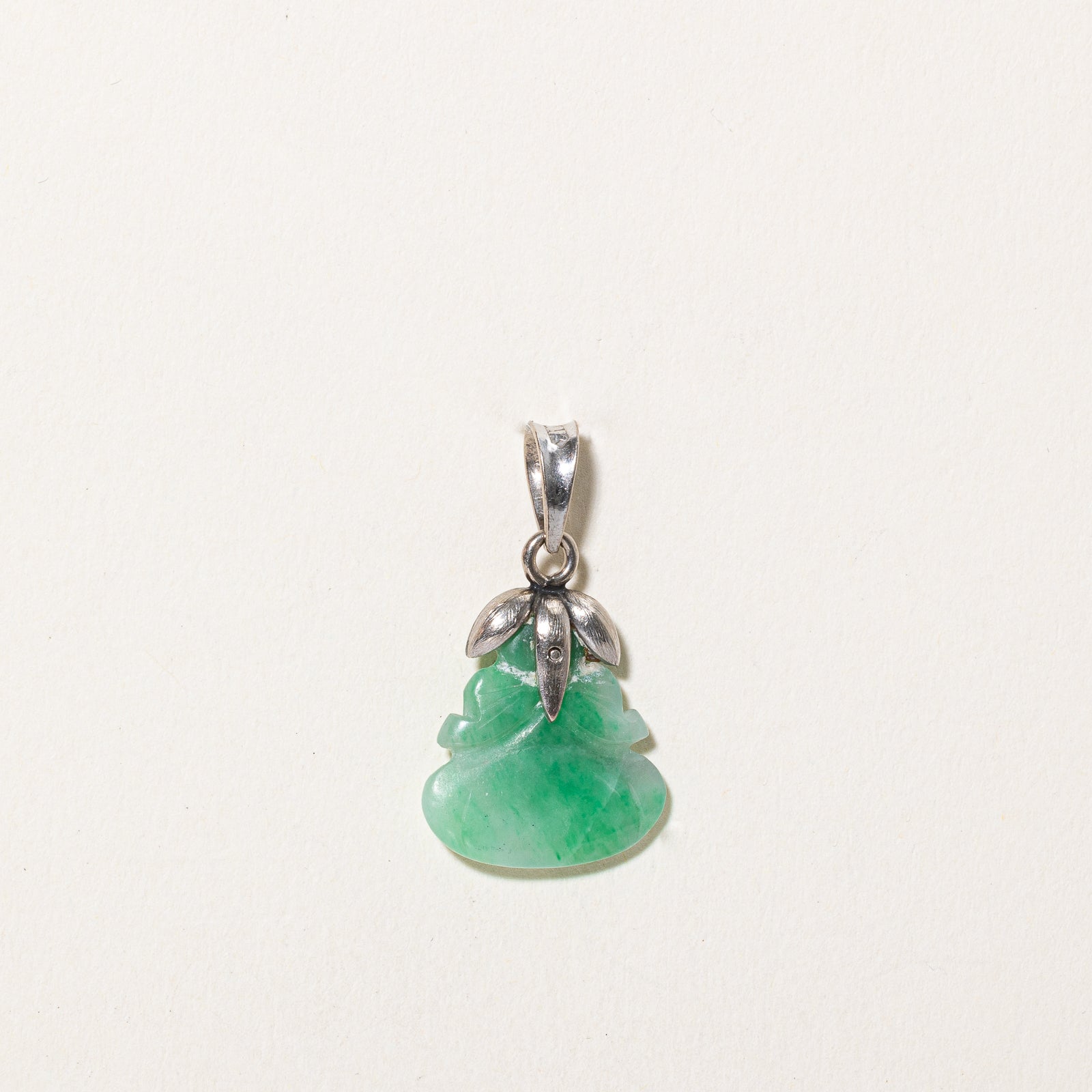 Carved Jadeite Pendant | 4.00ct