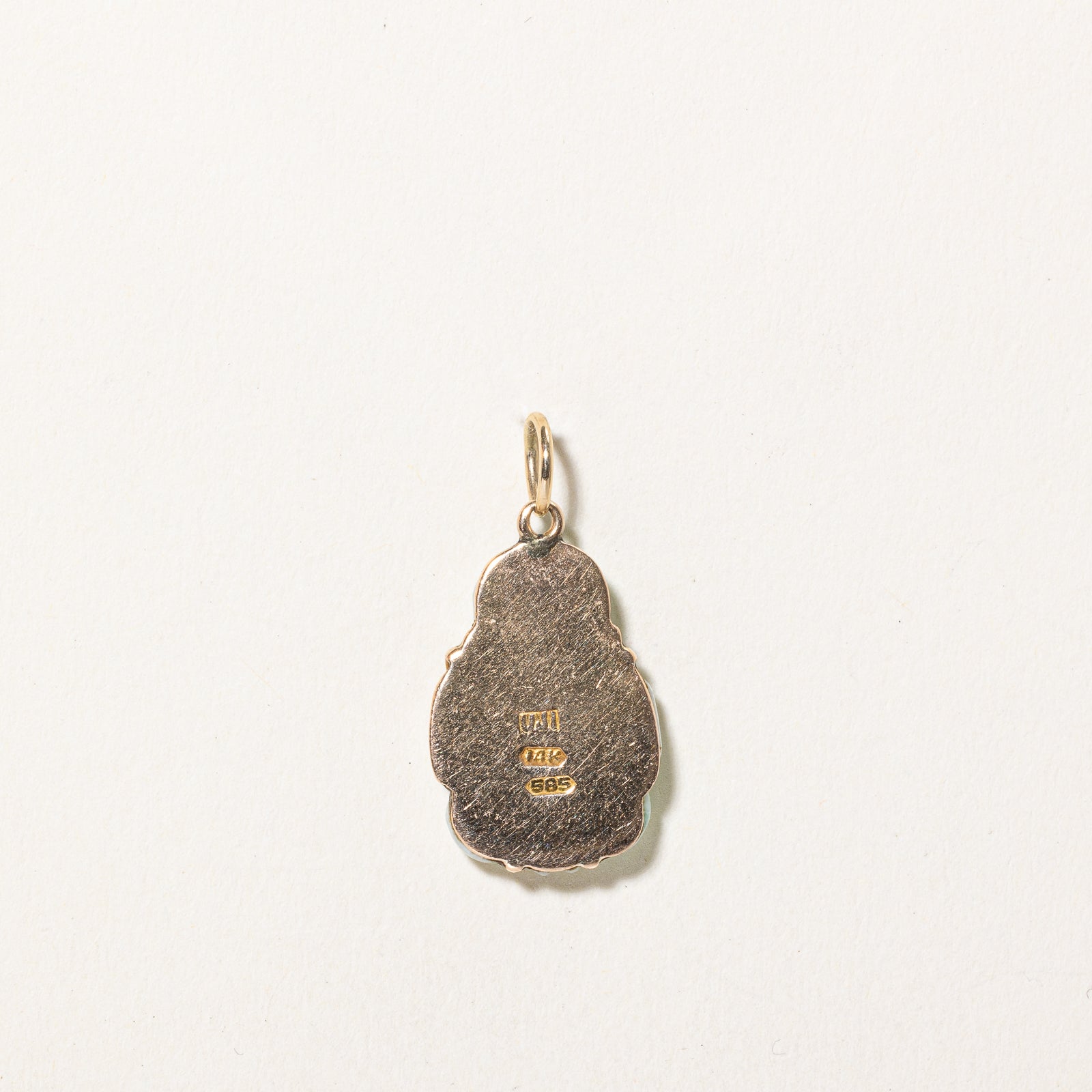 Carved Jadeite Figure Pendant | 8.50ct