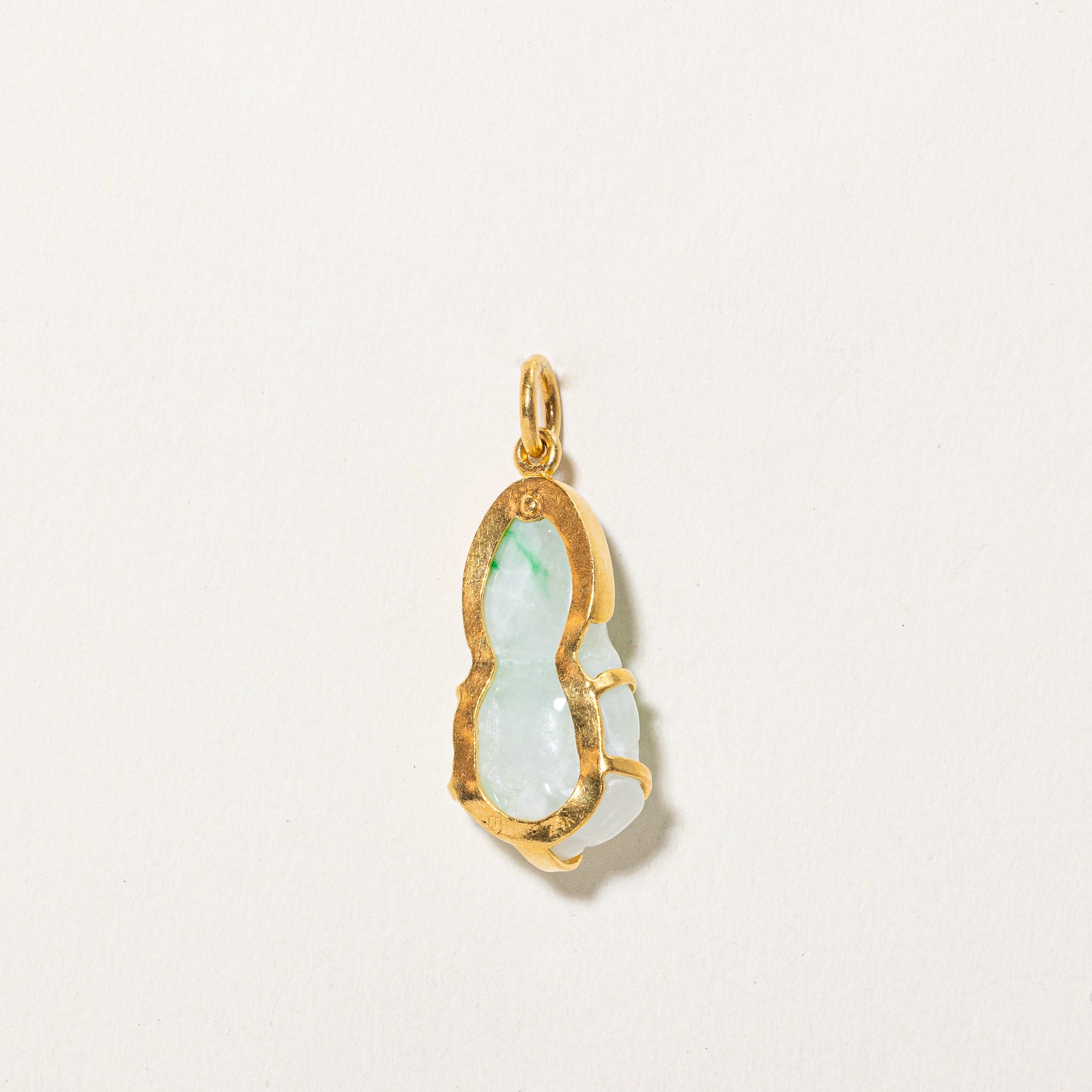 Carved Jadeite Figure Pendant | 16.00ct