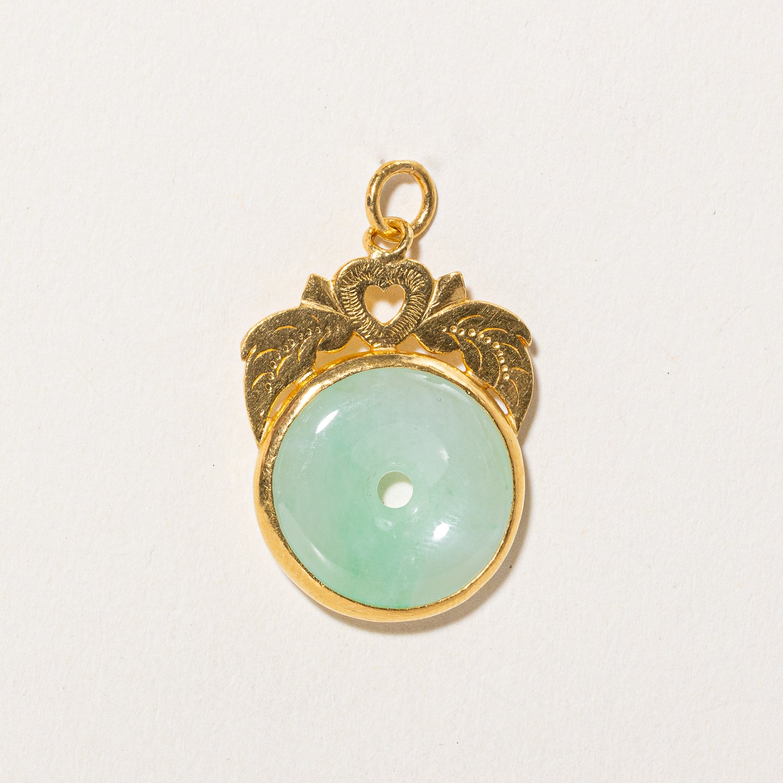 Donut Jadeite Pendant | 15.00ct