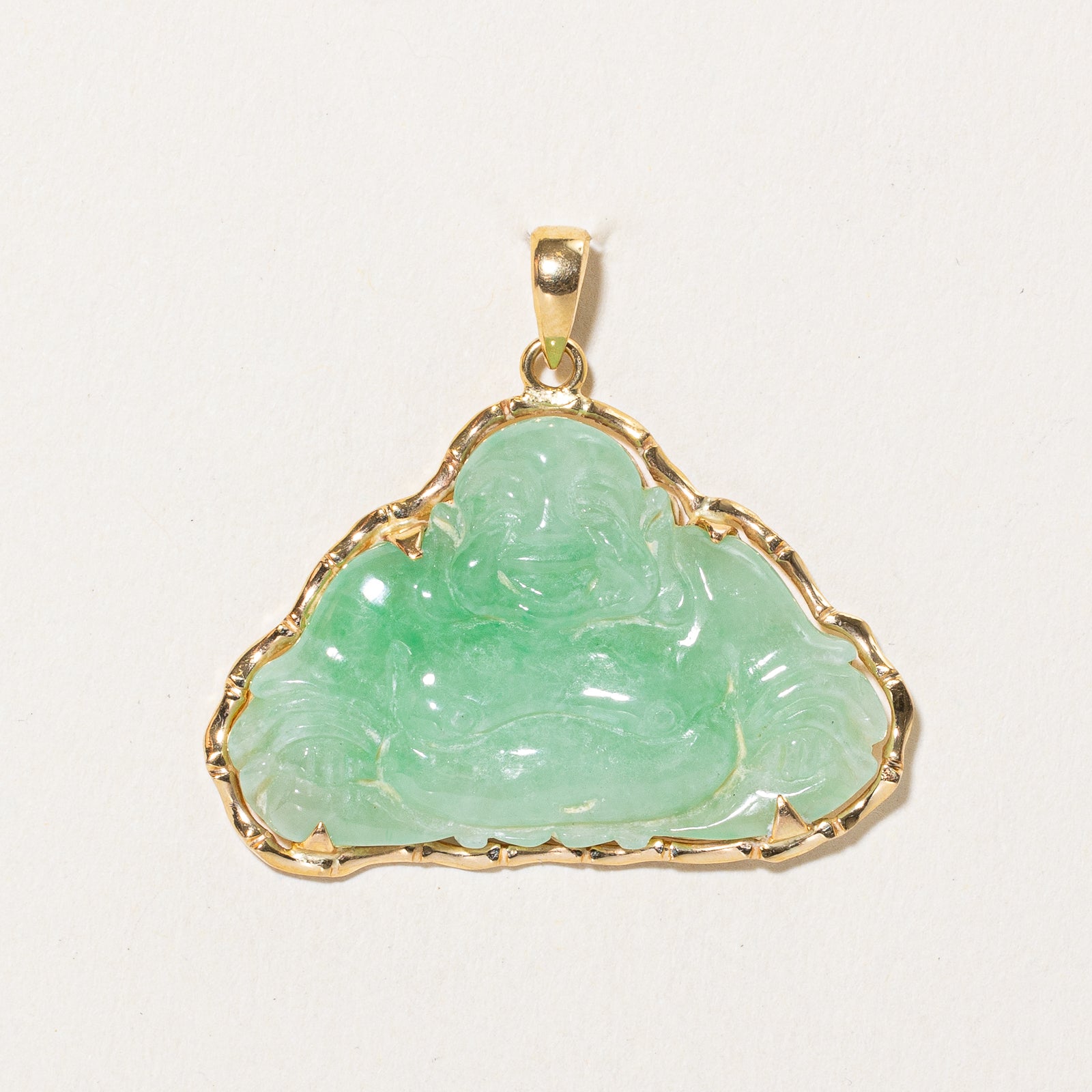 Jadeite Budha Pendant | 23.00ct