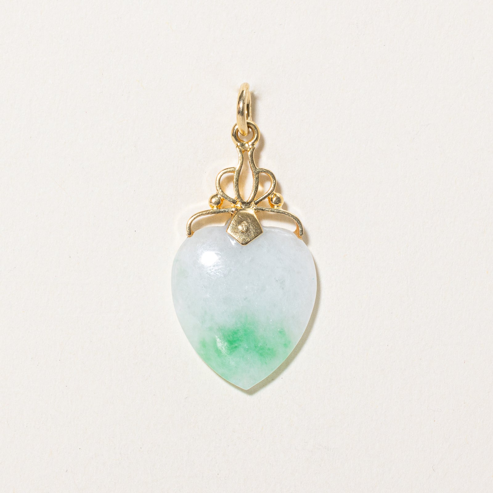 Jadeite Heart Pendant | 14.50ct