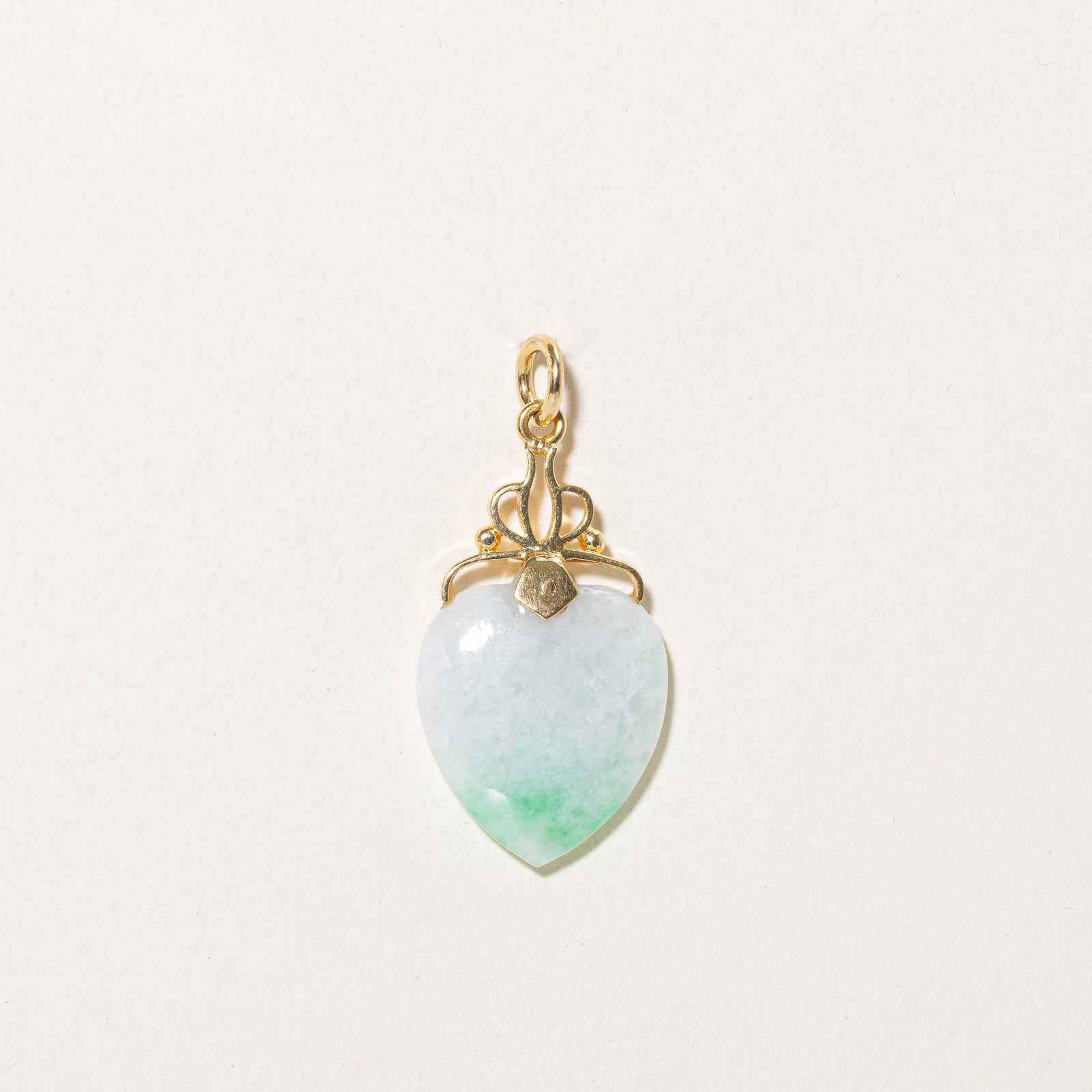 Jadeite Heart Pendant | 14.50ct