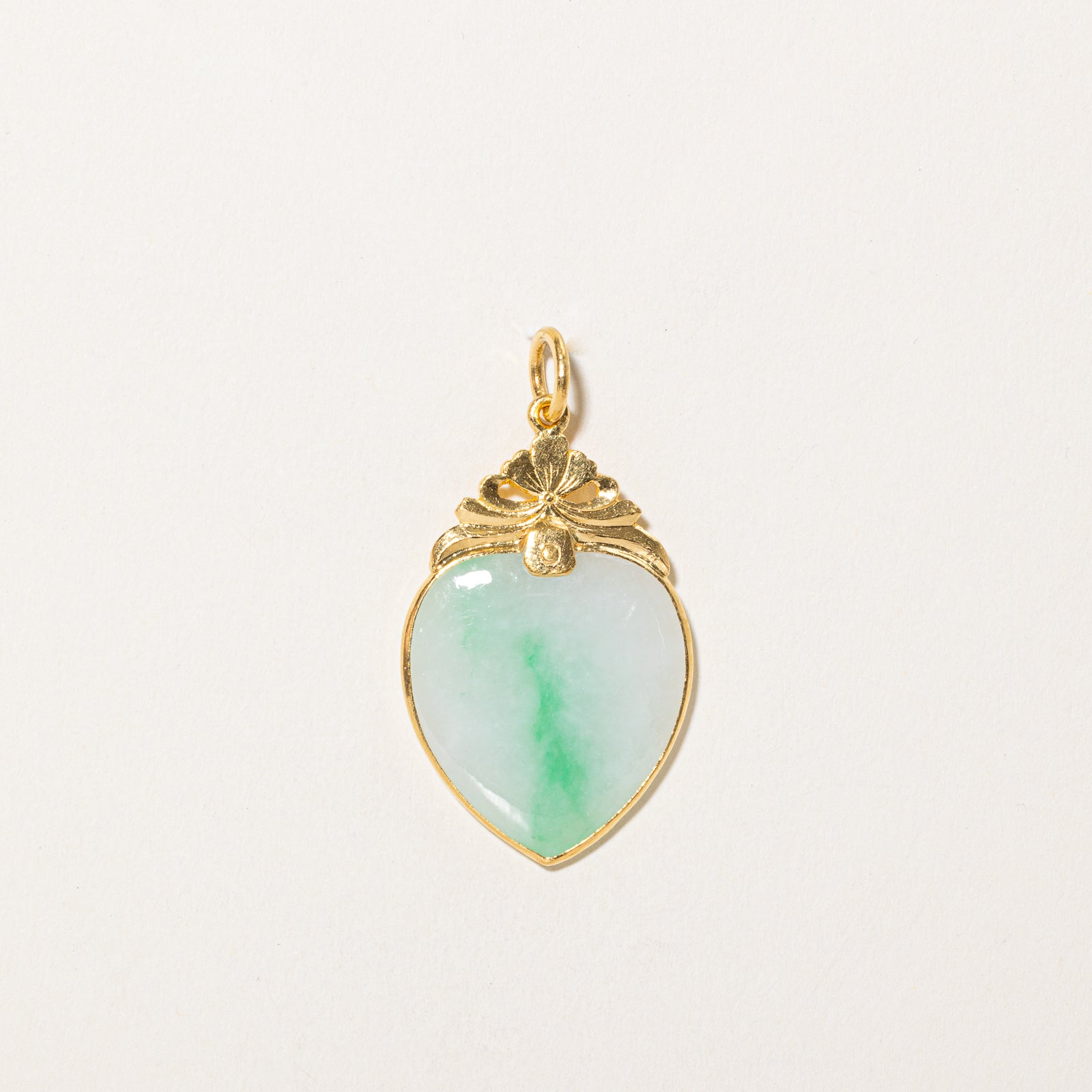 Jadeite Heart Pendant | 26.00ct